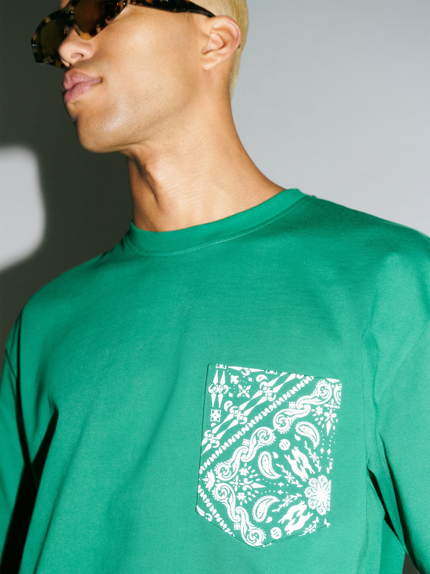 Pacemaker Tricou 'Adrian' verde / alb - Pled.ro