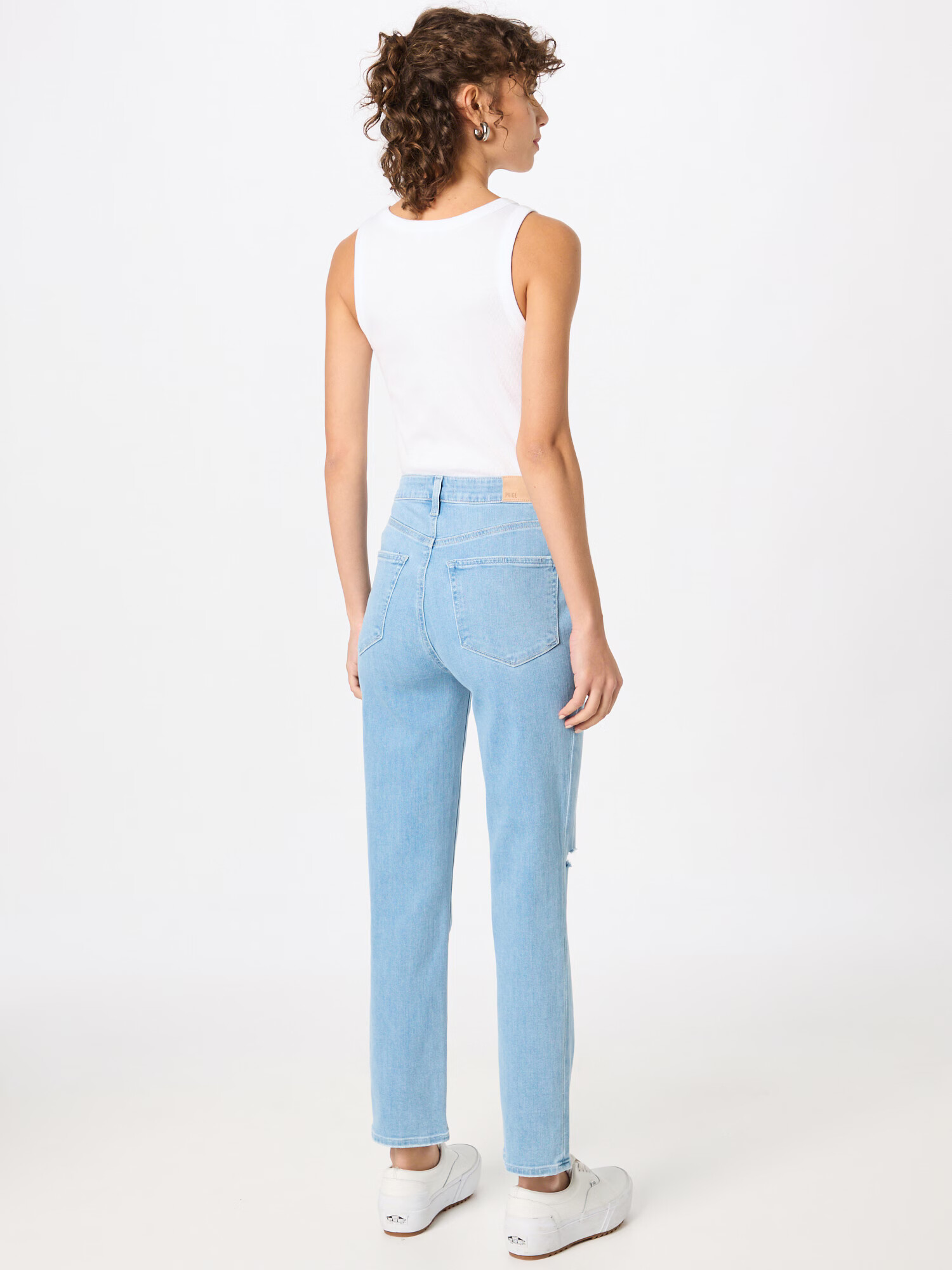 PAIGE Jeans 'ACCENT' albastru deschis - Pled.ro