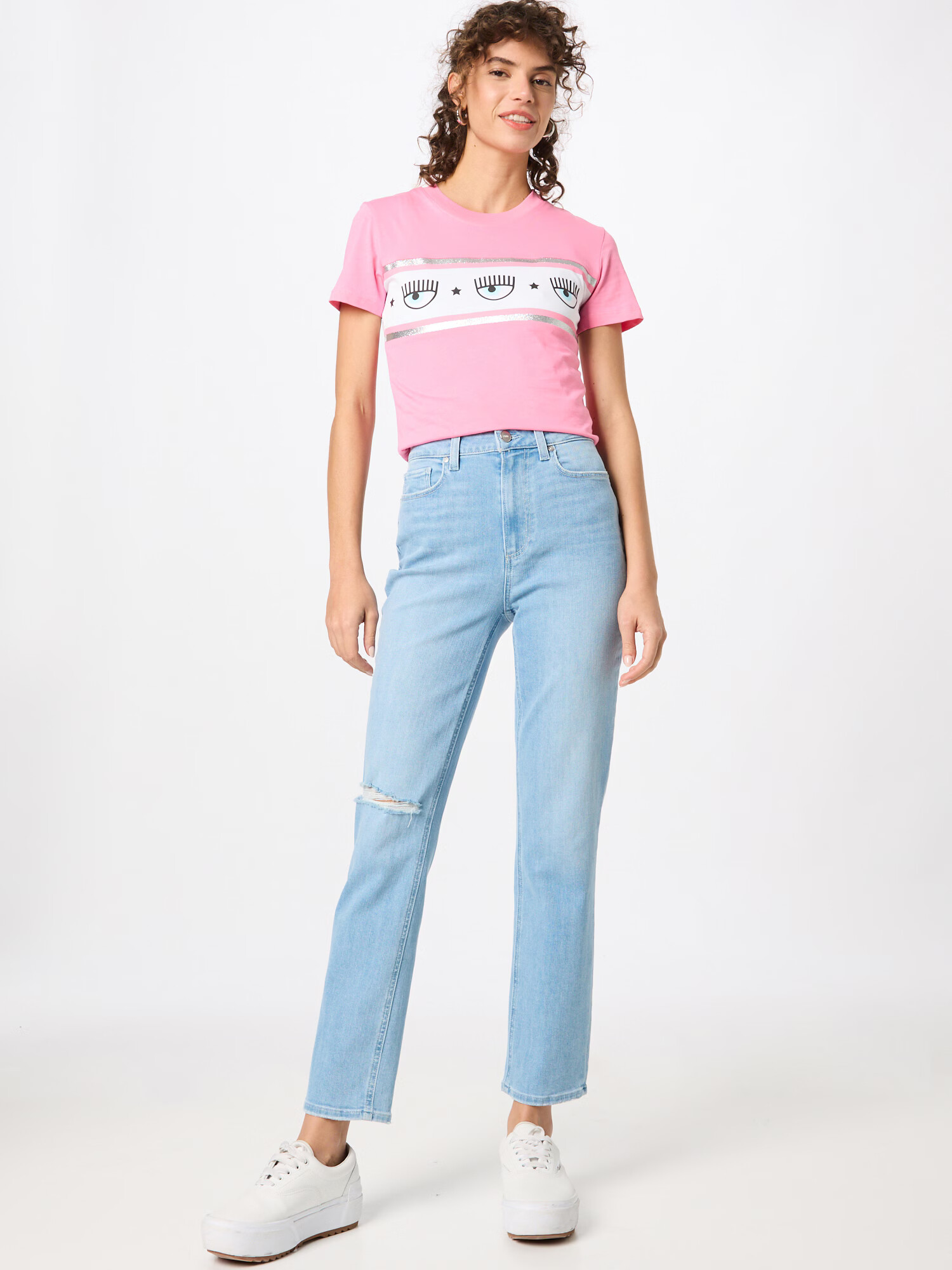 PAIGE Jeans 'ACCENT' albastru deschis - Pled.ro