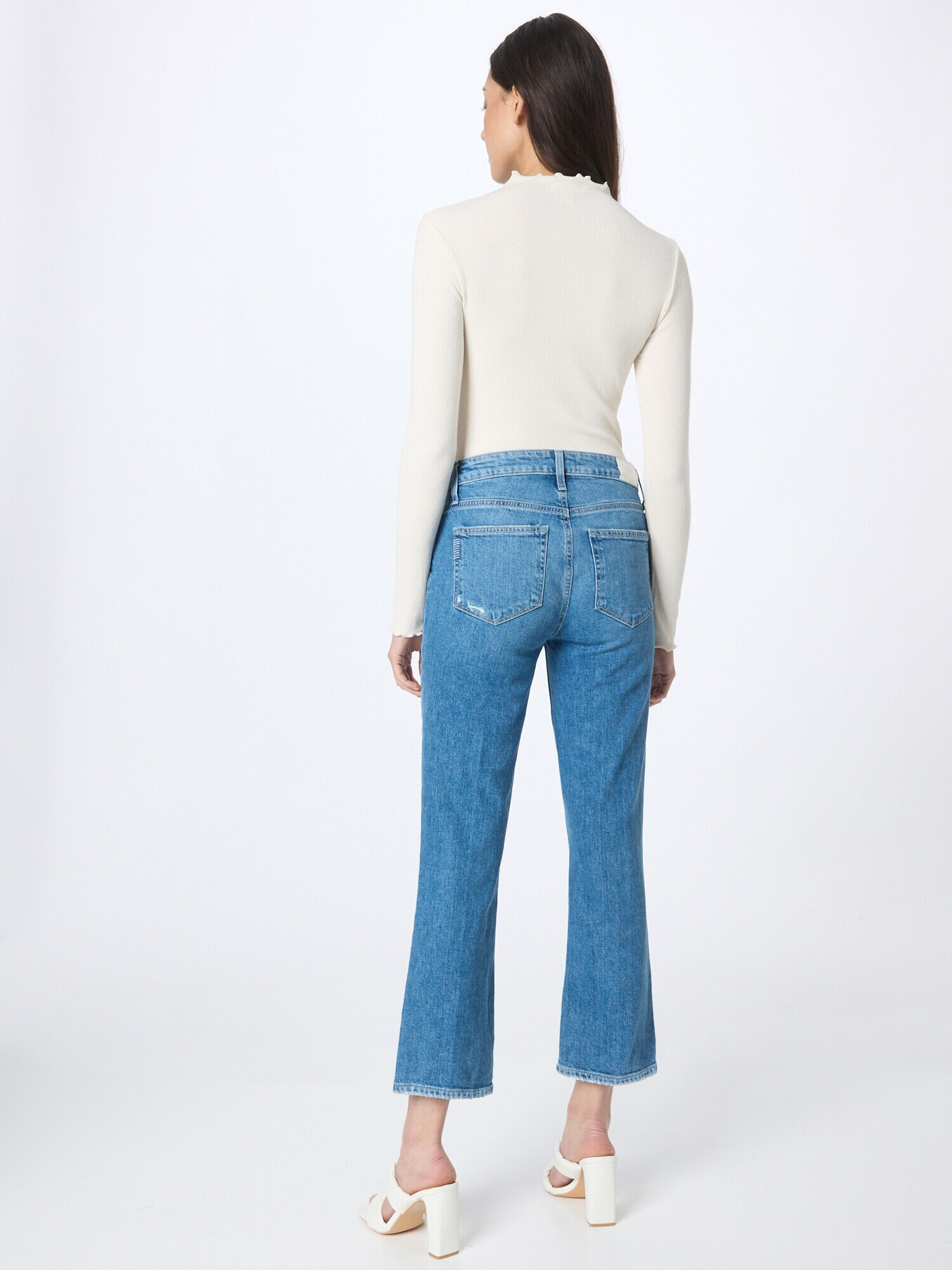 PAIGE Jeans albastru denim - Pled.ro