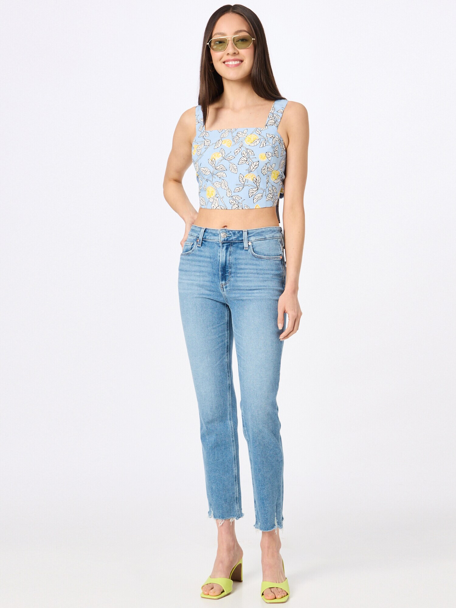 PAIGE Jeans 'CINDY' albastru denim - Pled.ro