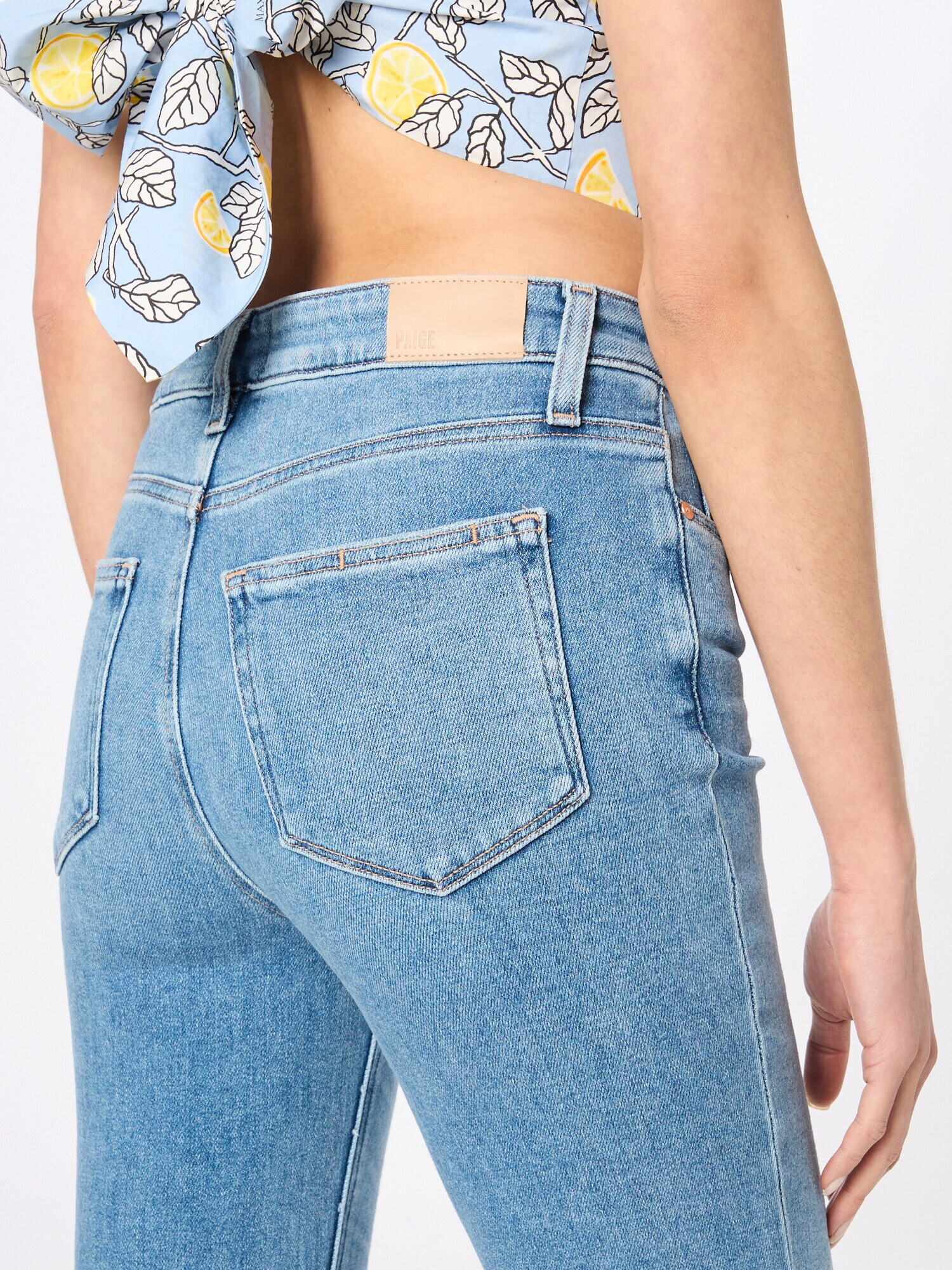 PAIGE Jeans 'CINDY' albastru denim - Pled.ro