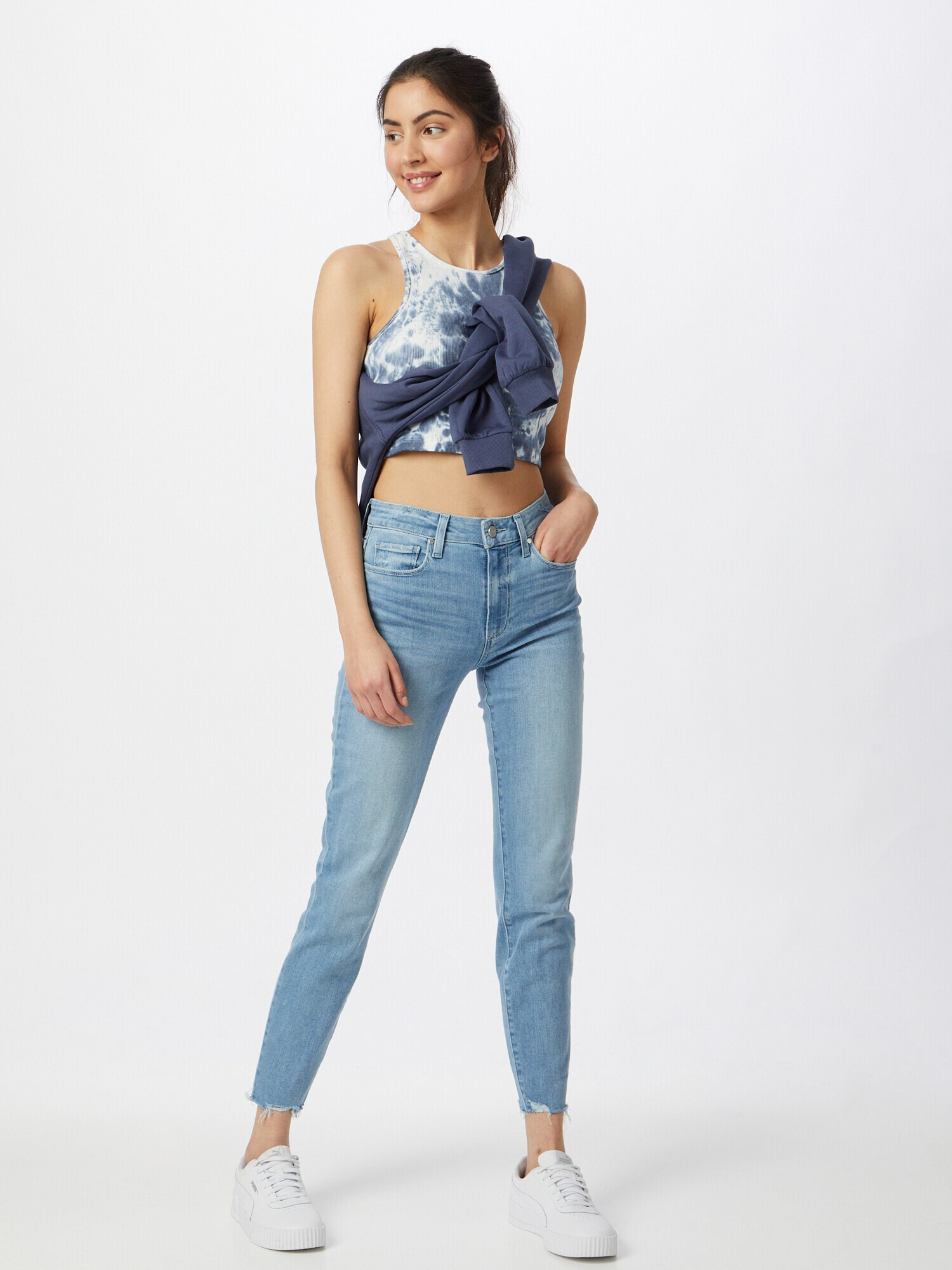 PAIGE Jeans 'Hoxton' albastru - Pled.ro