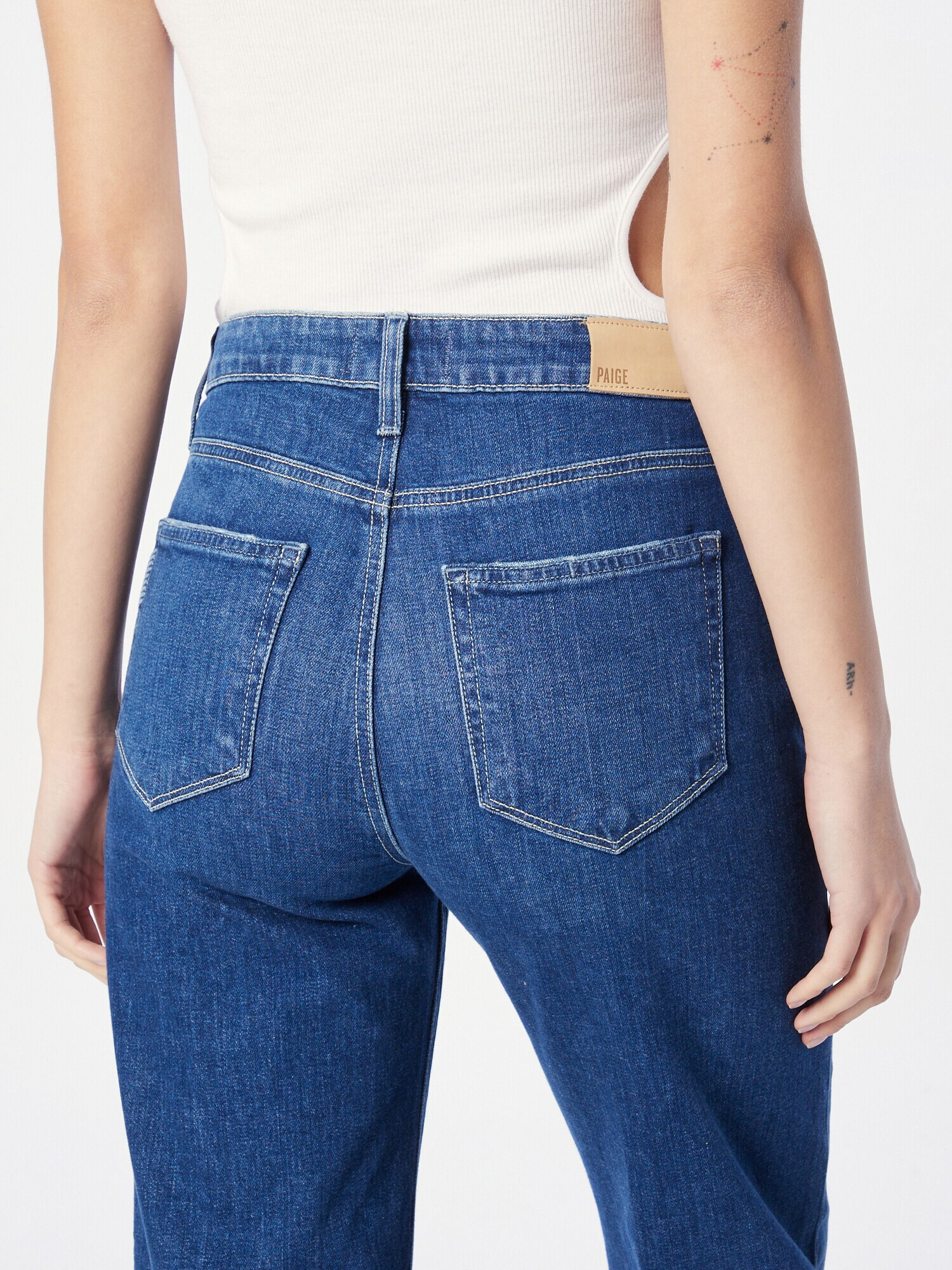 PAIGE Jeans 'LEENAH' albastru denim - Pled.ro