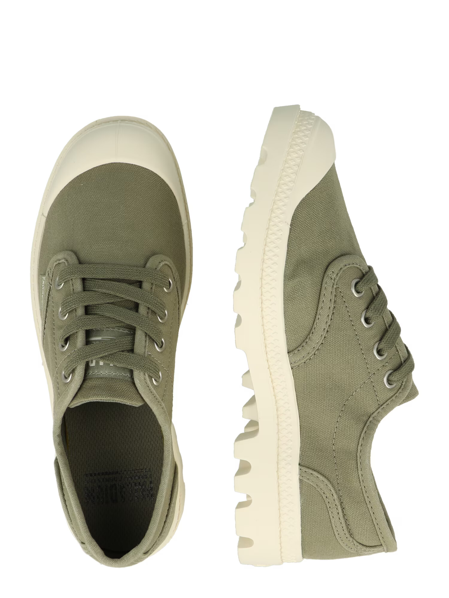 Palladium Sneaker low 'Pampa Oxford' crem / kaki - Pled.ro