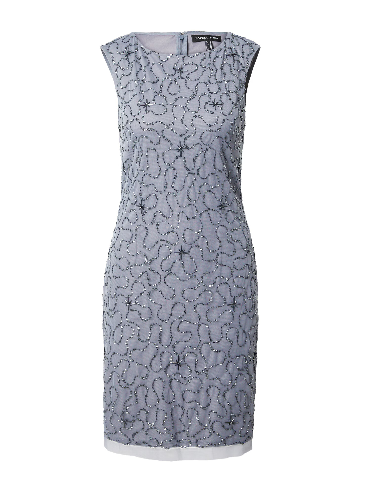 Papell Studio Rochie de cocktail albastru porumbel - Pled.ro