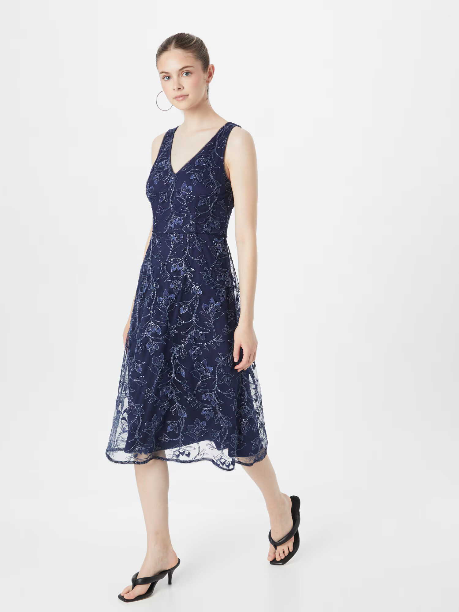 Papell Studio Rochie de cocktail bleumarin - Pled.ro