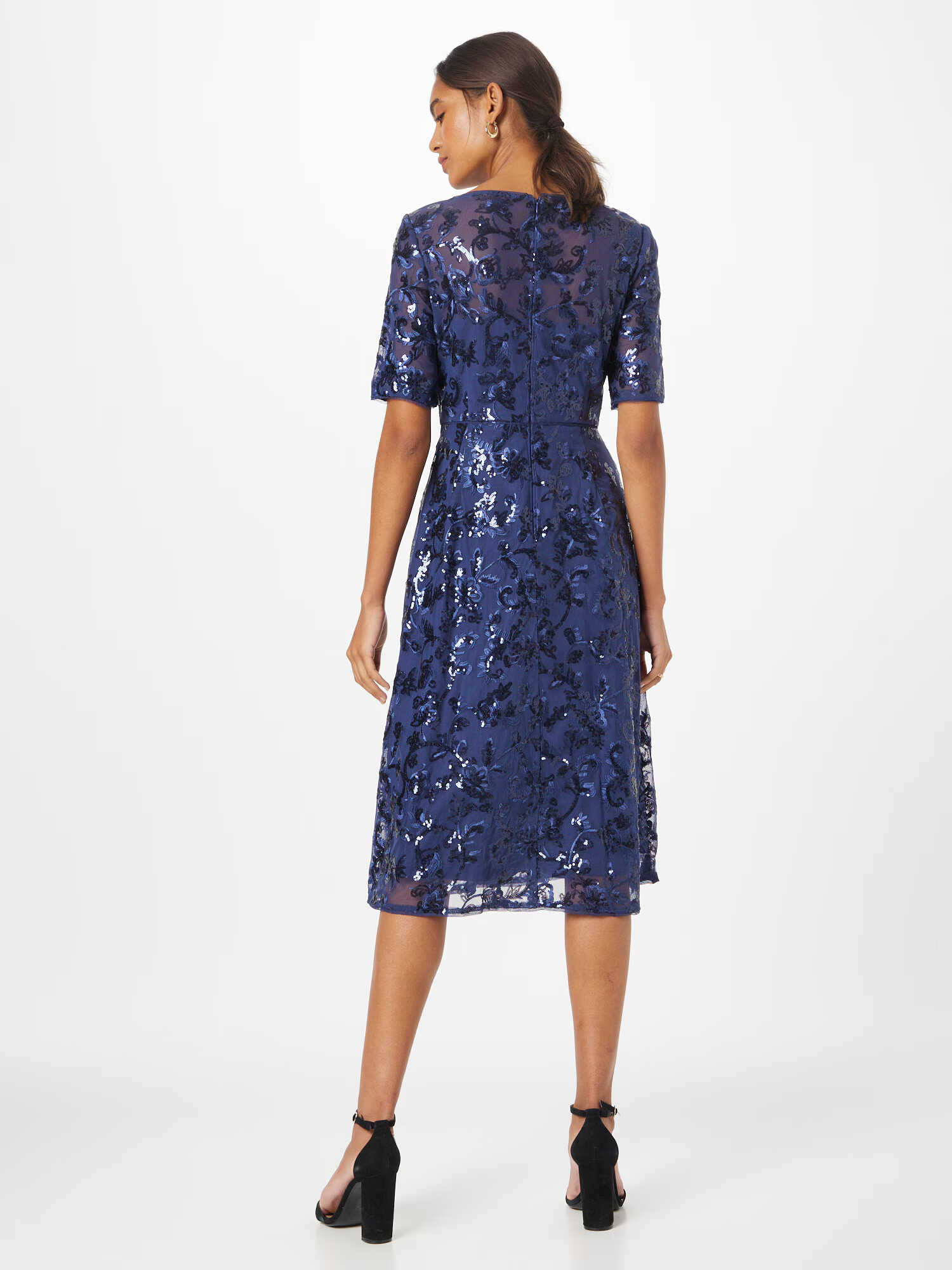 Papell Studio Rochie de cocktail bleumarin / negru - Pled.ro