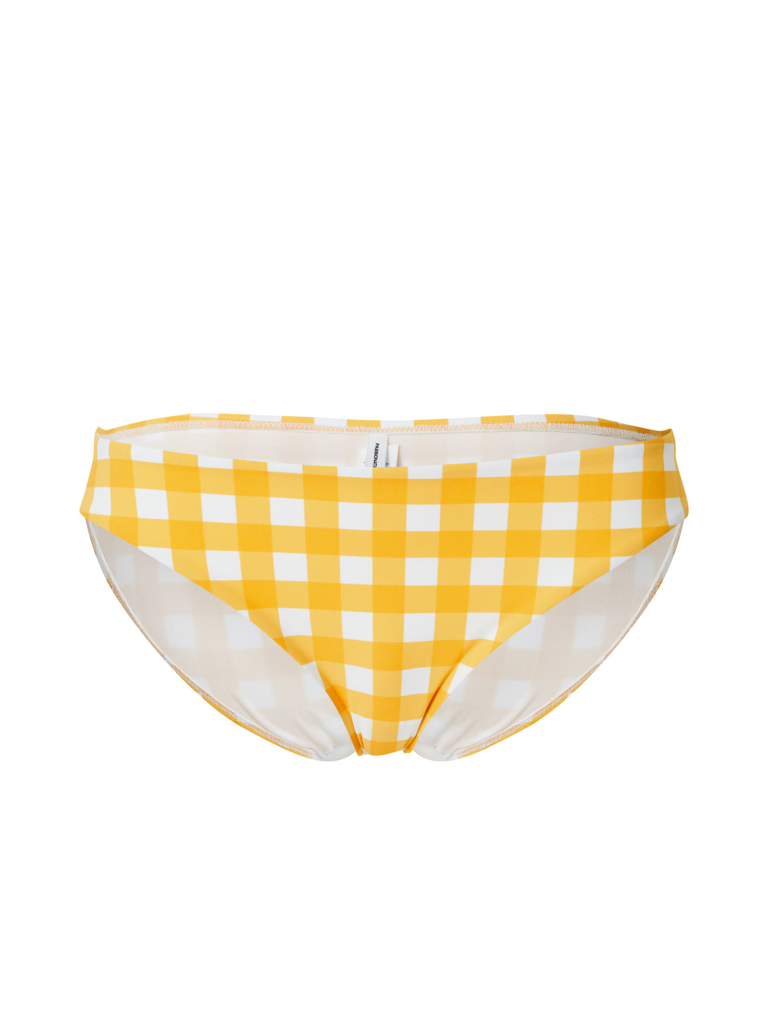 PASSIONATA Slip costum de baie galben / alb - Pled.ro