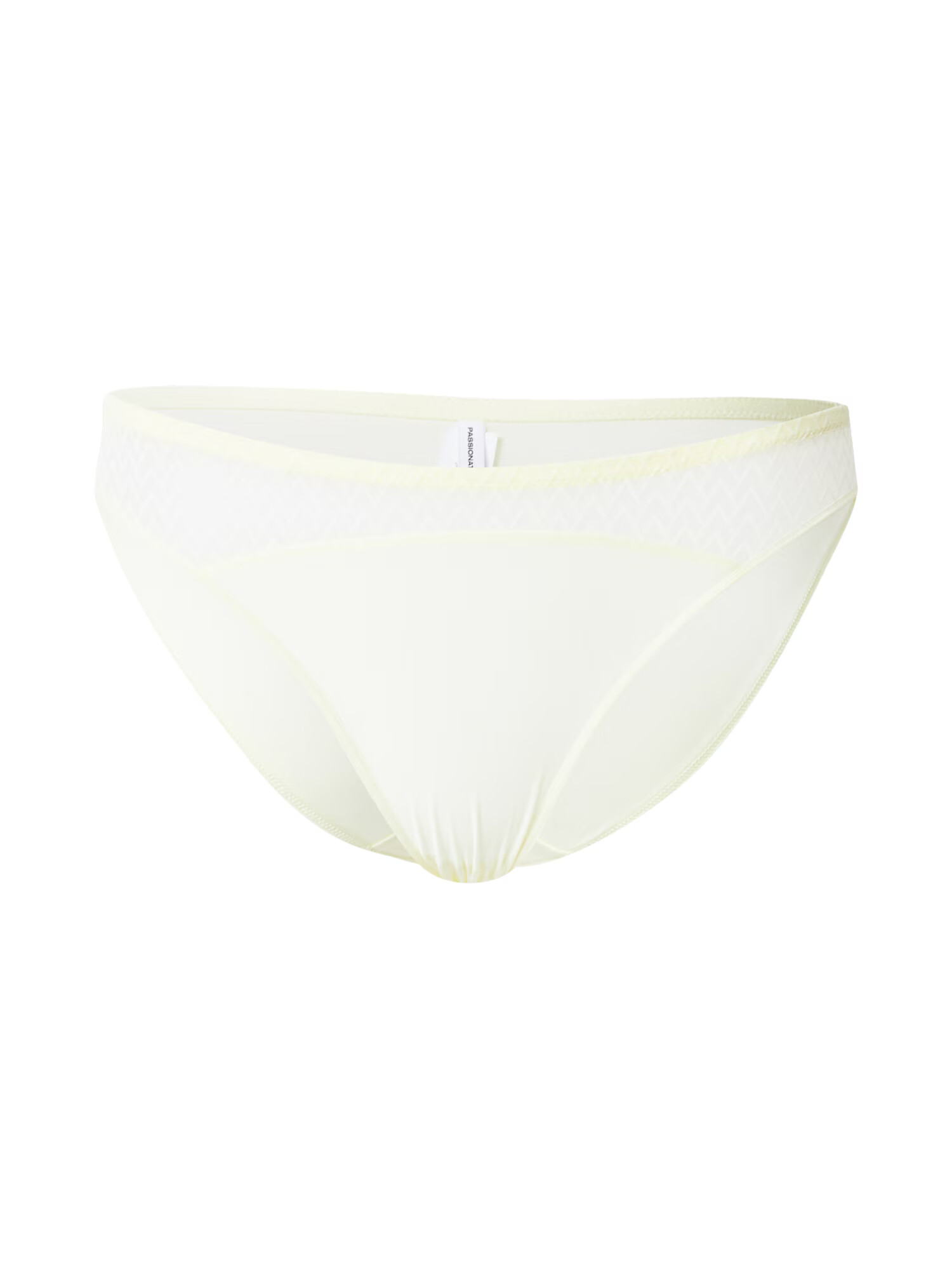 PASSIONATA Slip galben pastel - Pled.ro