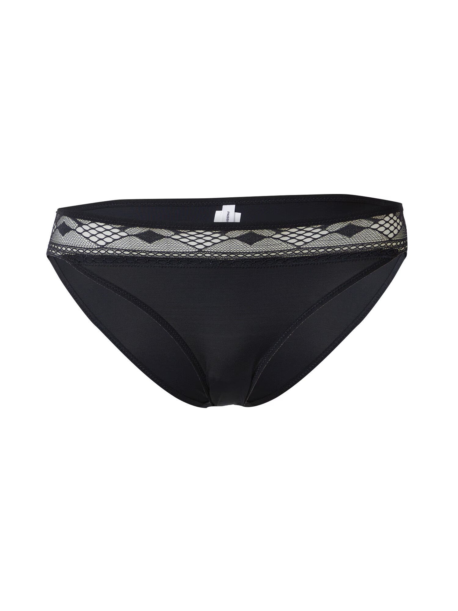 PASSIONATA Slip negru - Pled.ro