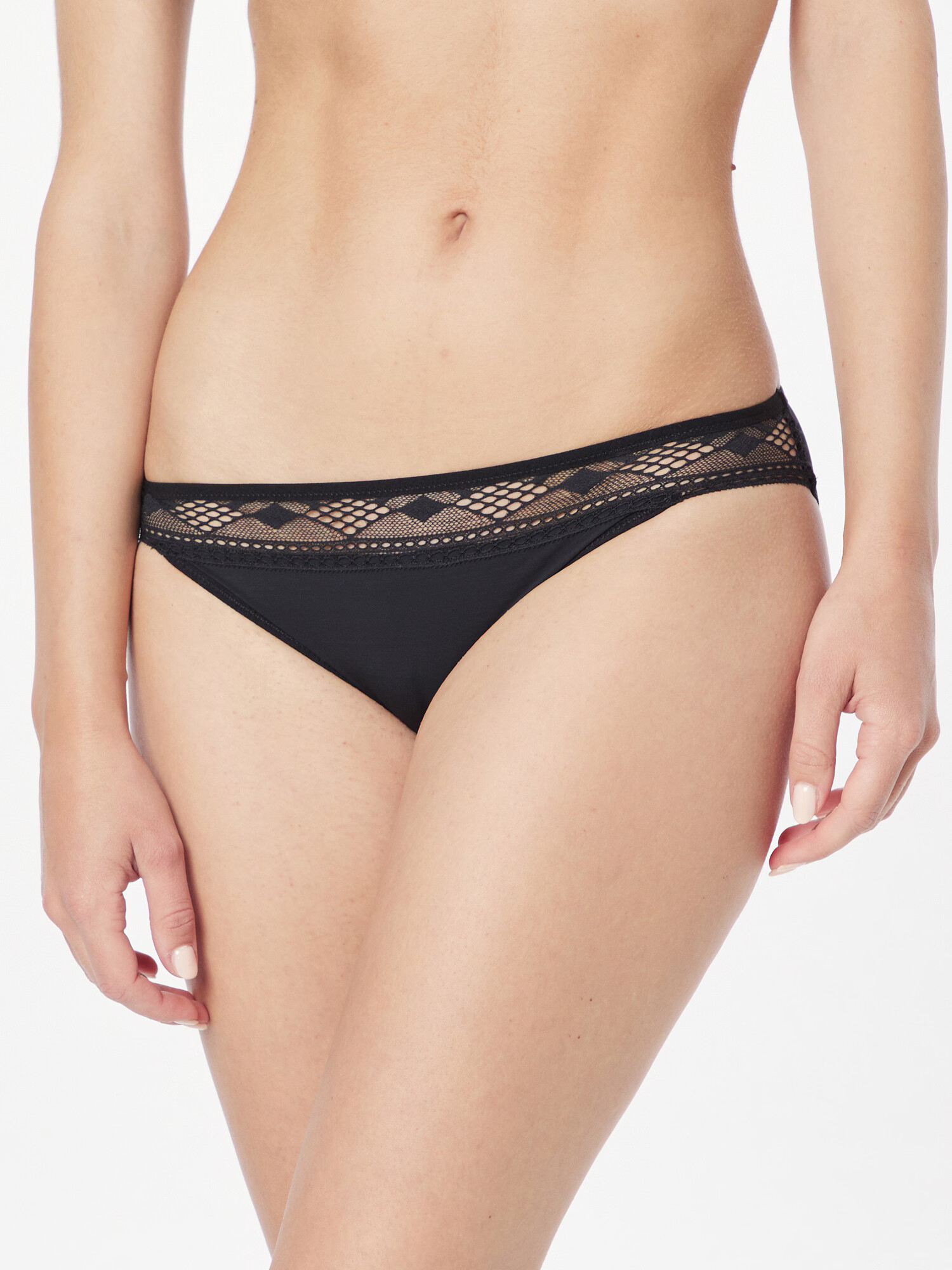 PASSIONATA Slip negru - Pled.ro