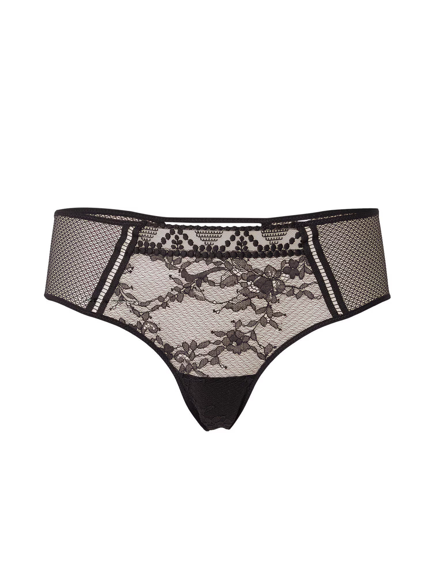 PASSIONATA Slip negru - Pled.ro