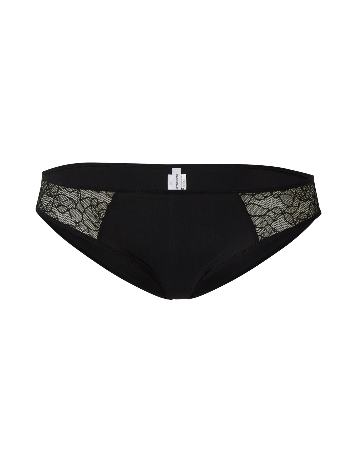 PASSIONATA Slip negru - Pled.ro