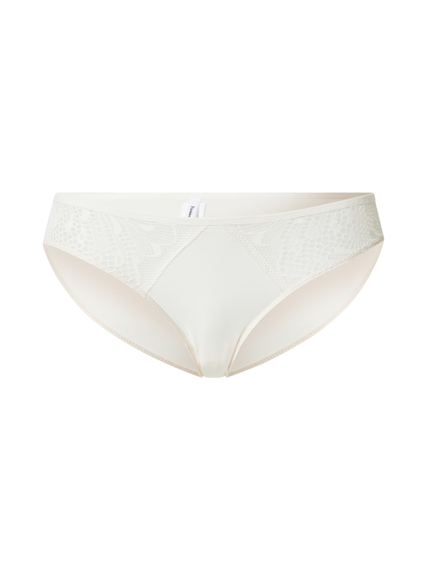 PASSIONATA Slip 'THELMA' crem / alb - Pled.ro