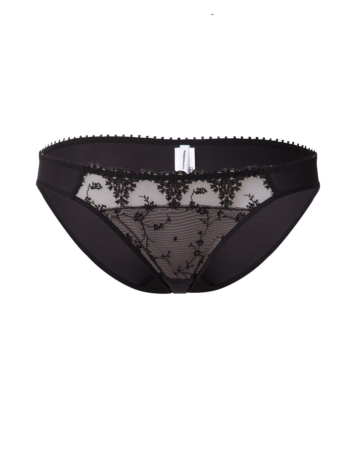 PASSIONATA Slip 'White Nights' negru - Pled.ro