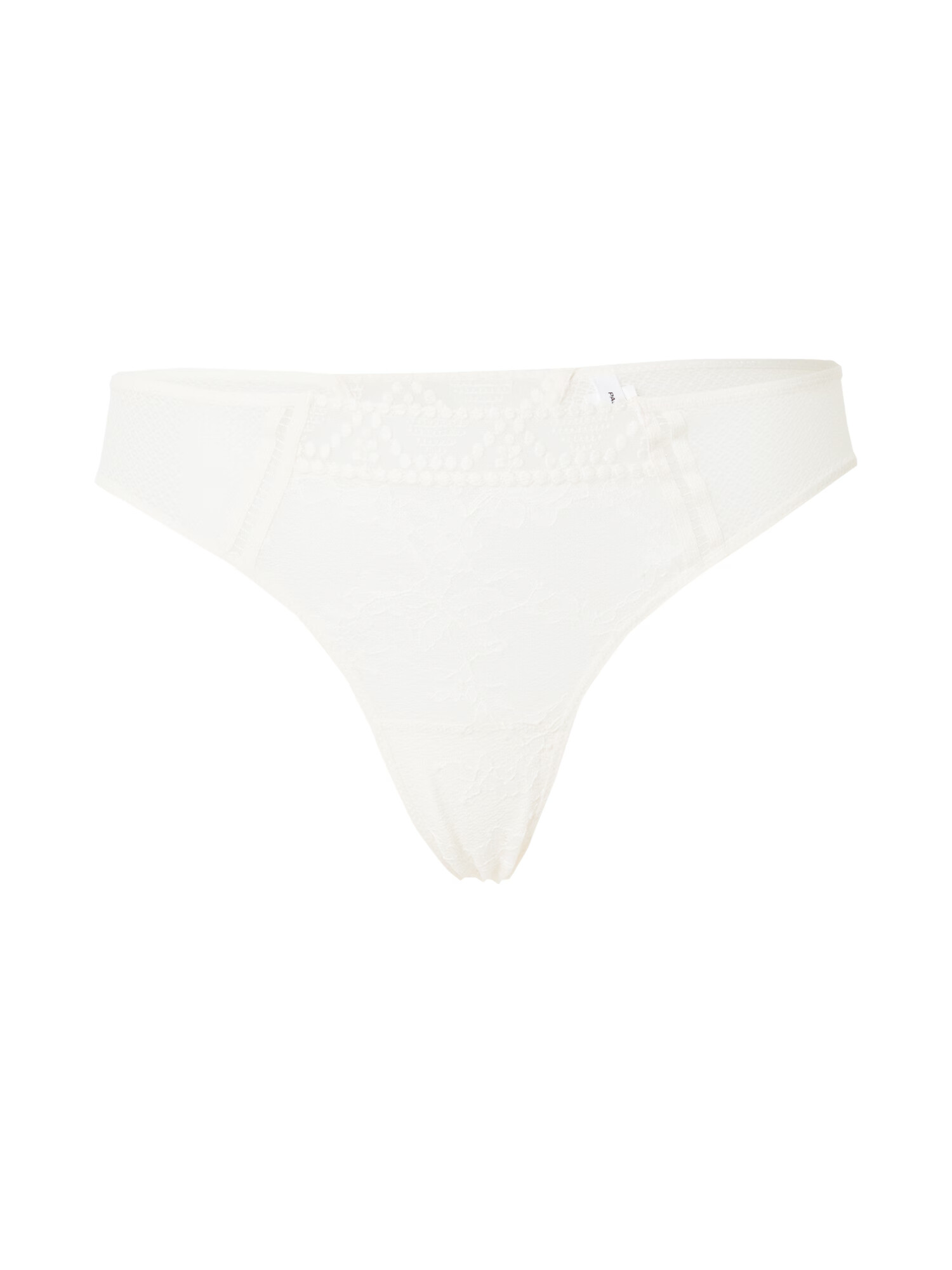 PASSIONATA Tanga alb natural - Pled.ro