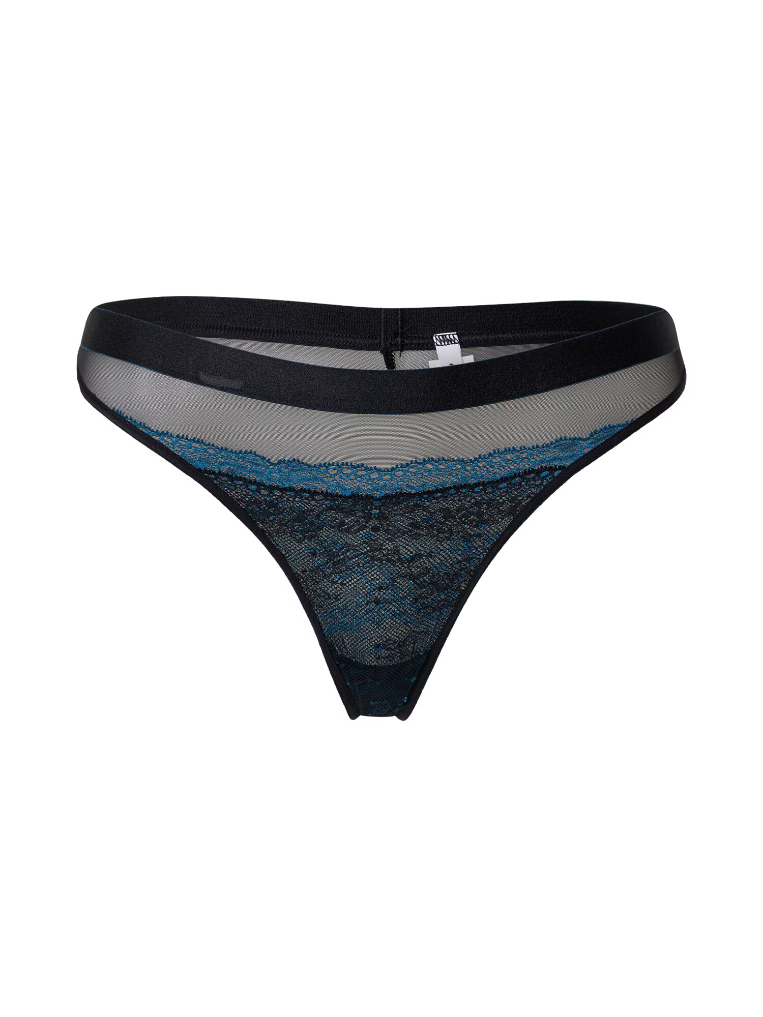 PASSIONATA Tanga albastru / negru - Pled.ro