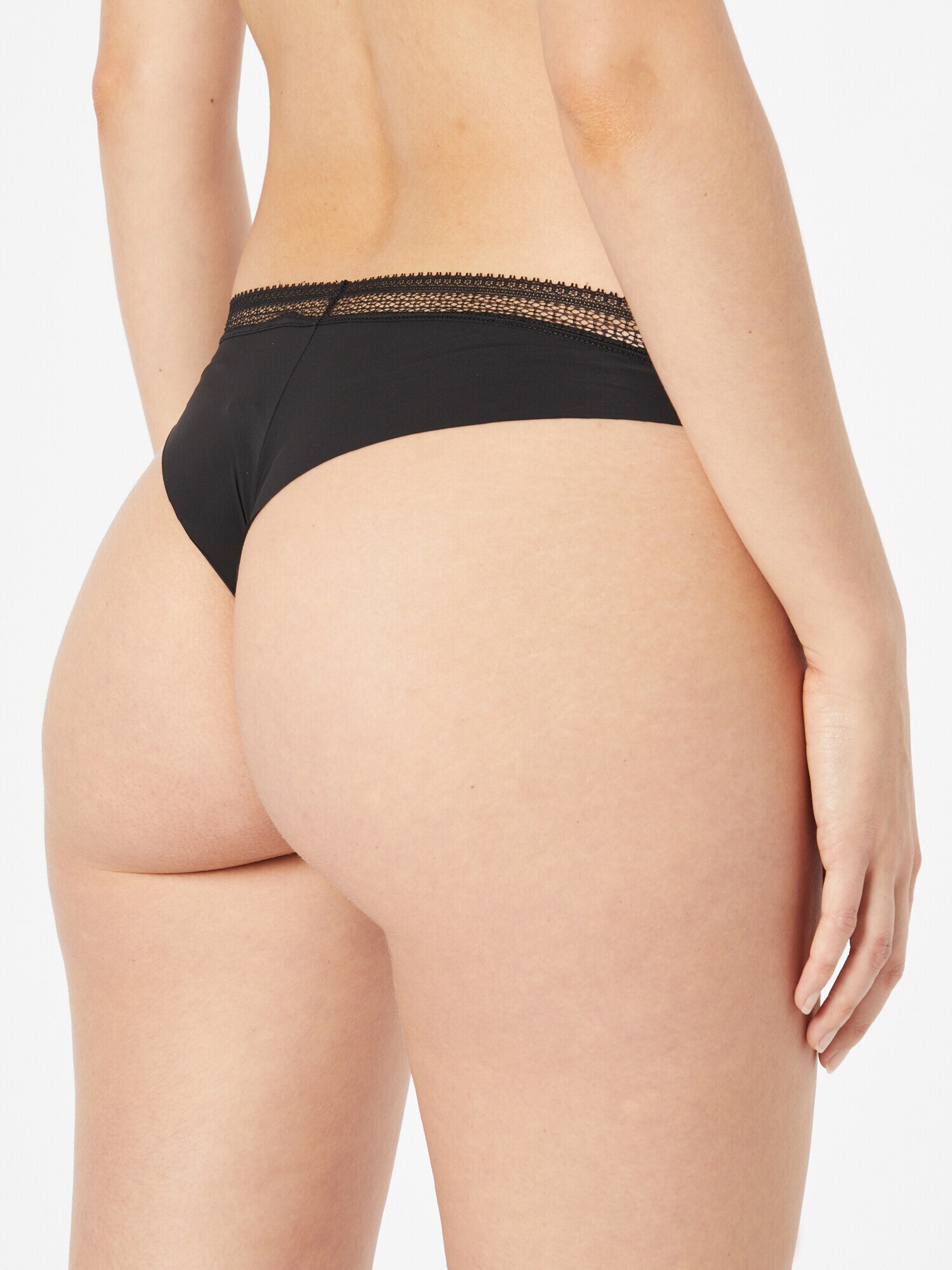 PASSIONATA Tanga galben citron / negru / alb - Pled.ro