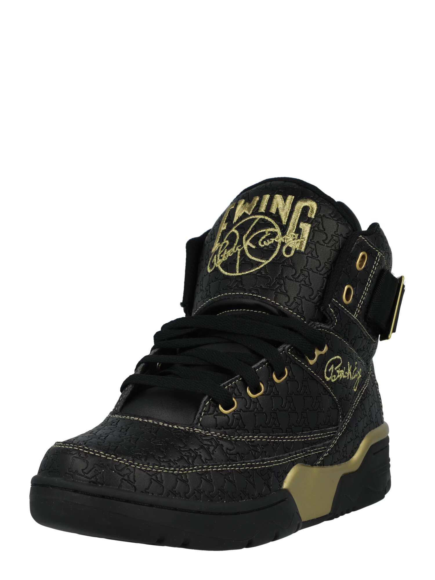 Patrick Ewing Sneaker înalt '33 HI X RAKIM' auriu / negru - Pled.ro