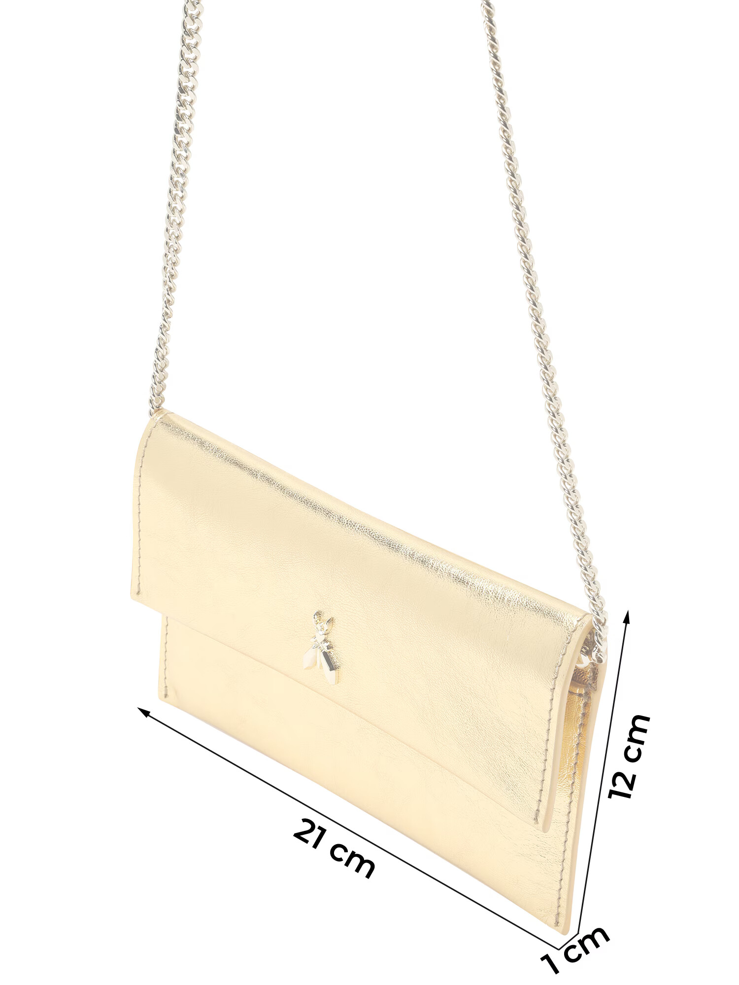 PATRIZIA PEPE Clutch auriu - Pled.ro