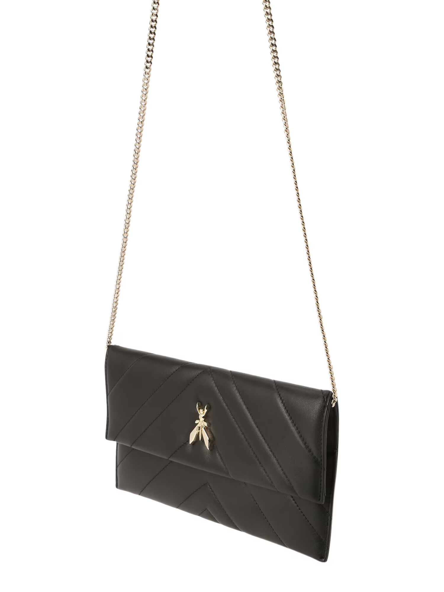 PATRIZIA PEPE Clutch auriu / negru - Pled.ro