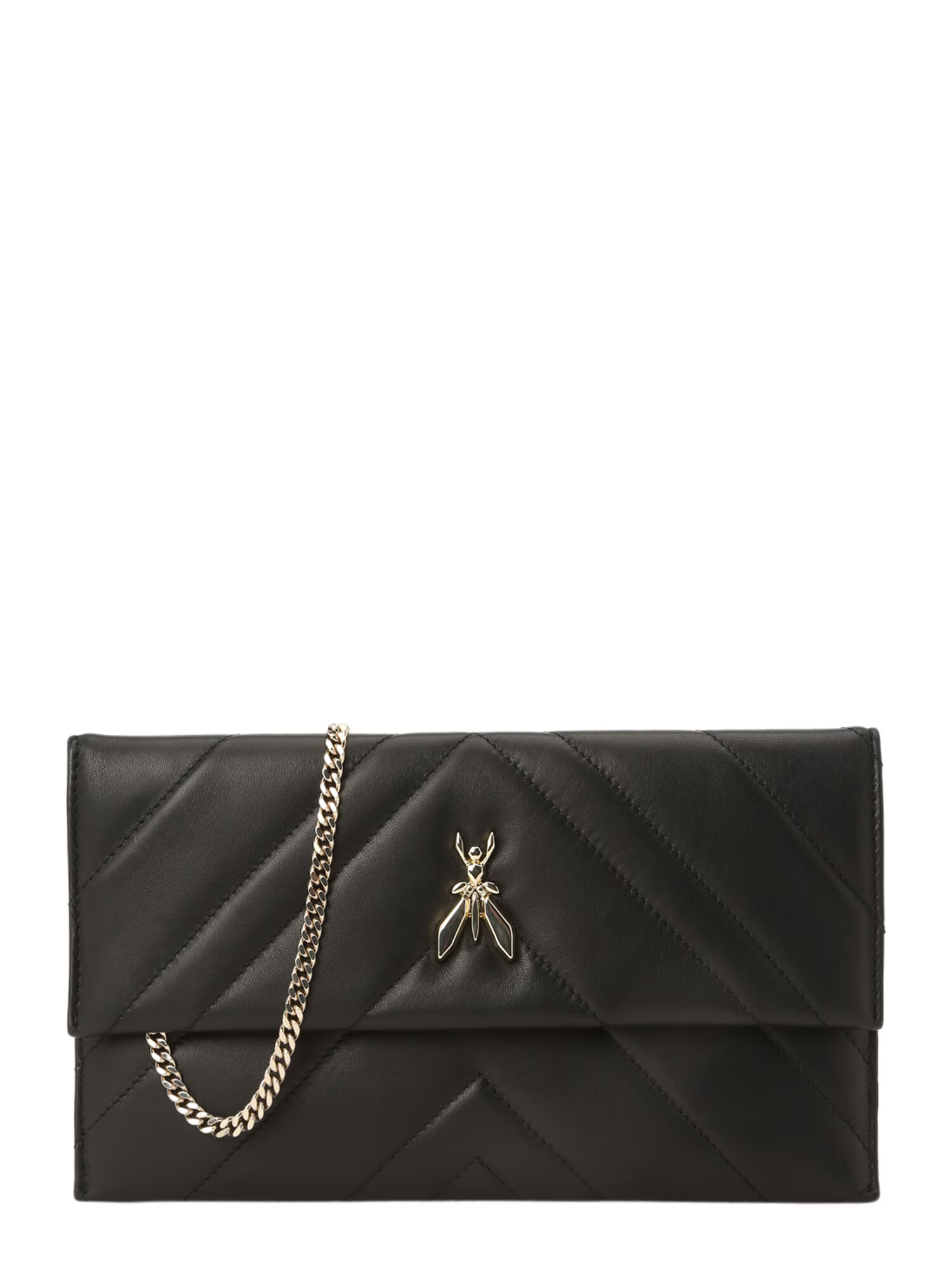 PATRIZIA PEPE Clutch auriu / negru - Pled.ro