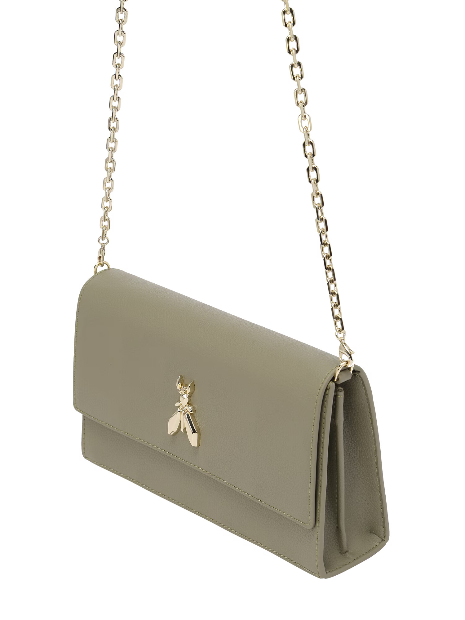 PATRIZIA PEPE Clutch auriu / oliv - Pled.ro