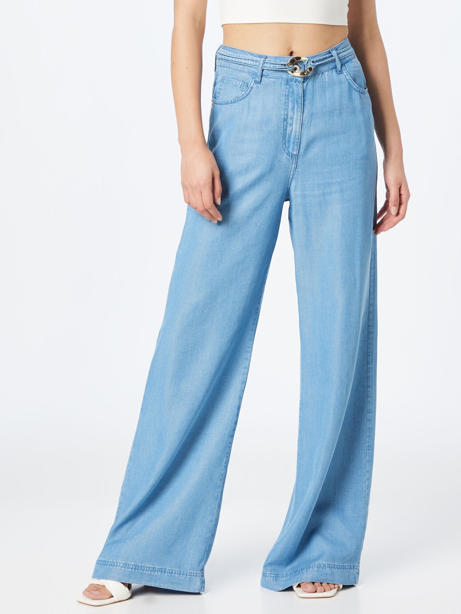 PATRIZIA PEPE Jeans albastru denim - Pled.ro