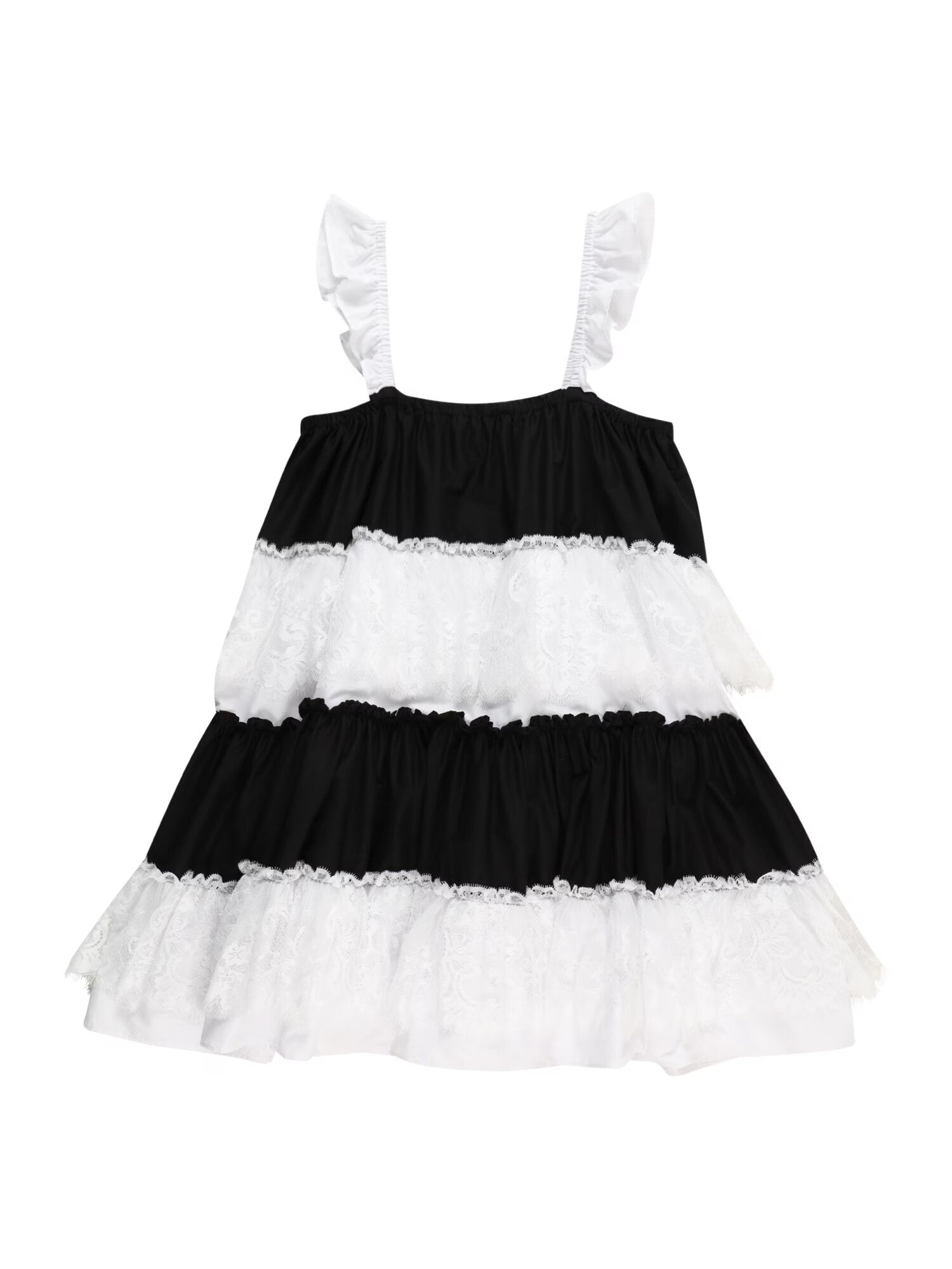 PATRIZIA PEPE Rochie negru / alb - Pled.ro