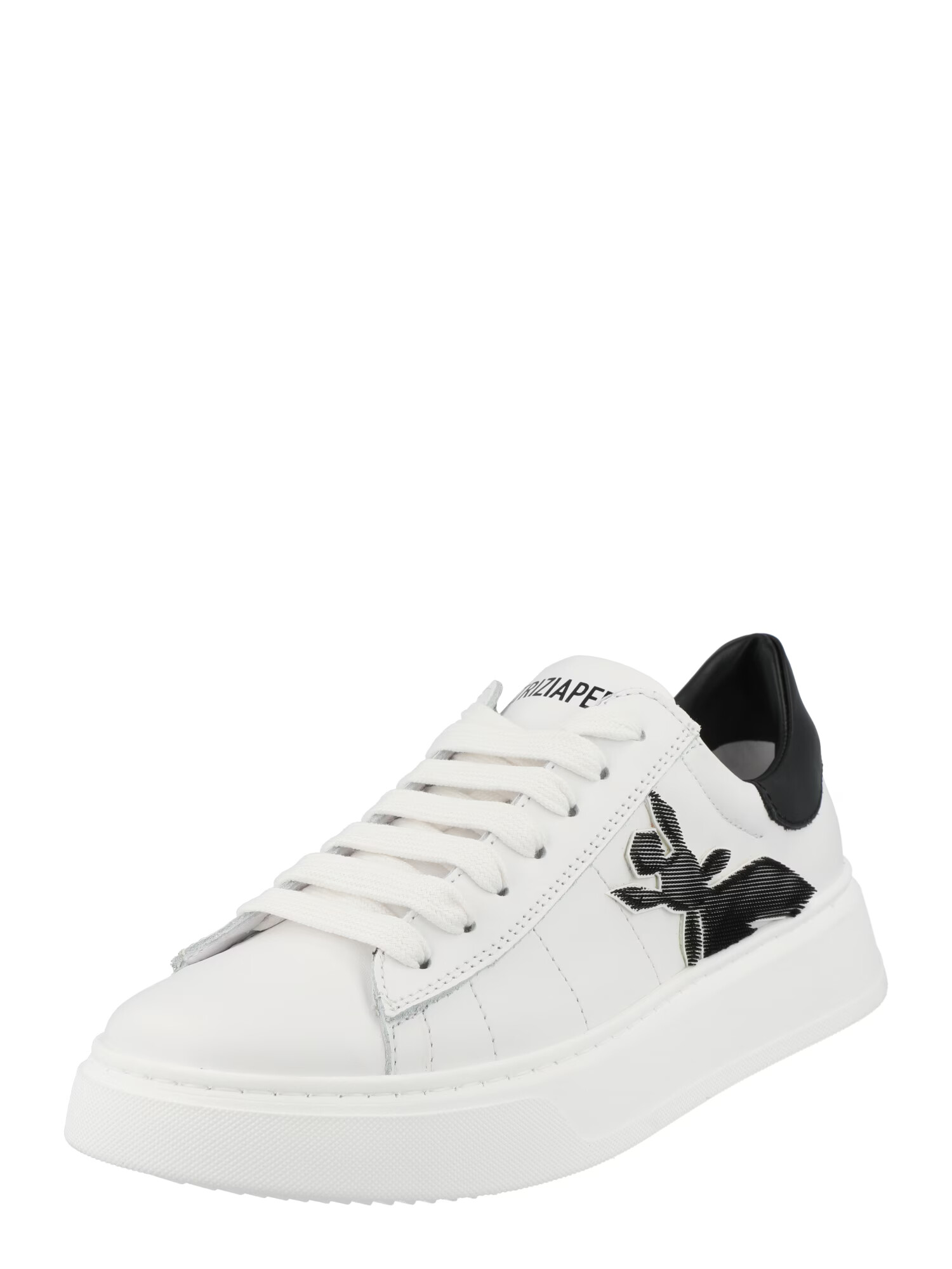 PATRIZIA PEPE Sneaker low negru / alb - Pled.ro