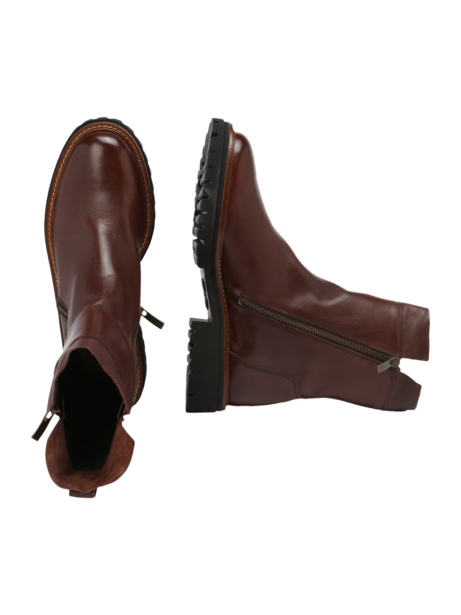 Paul Green Botine maro - Pled.ro