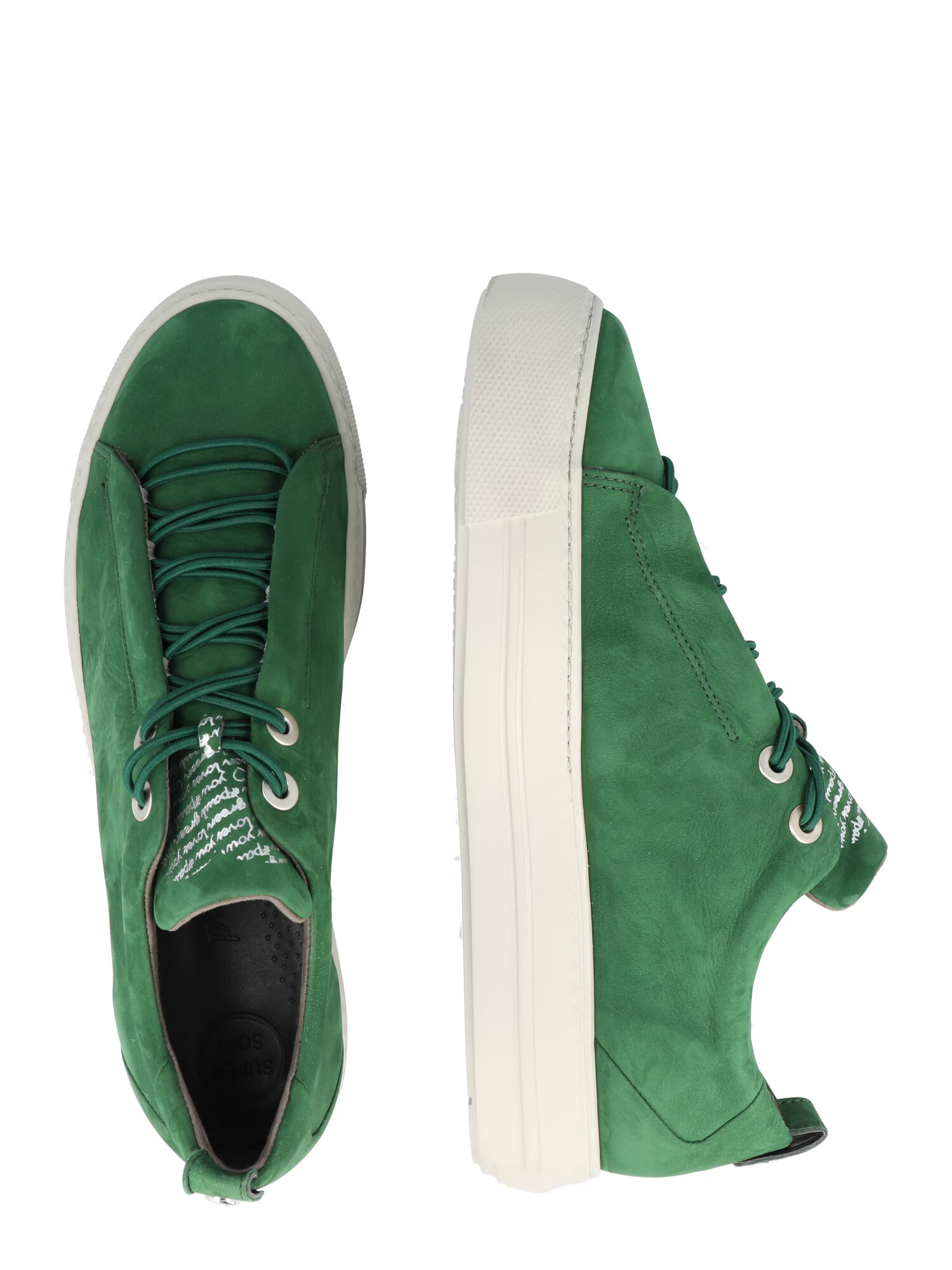 Paul Green Sneaker low verde iarbă / argintiu - Pled.ro