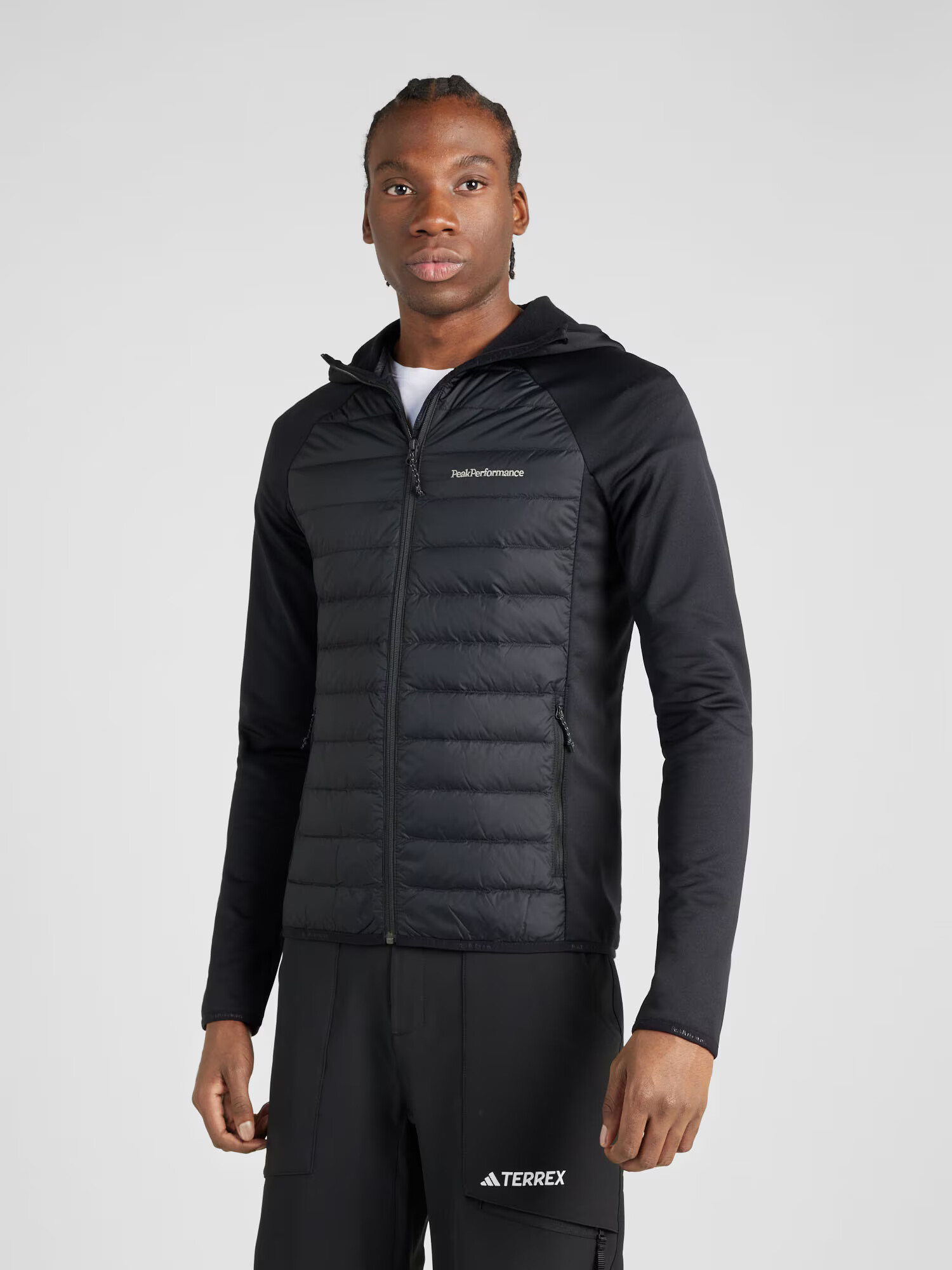 PEAK PERFORMANCE Geacă outdoor negru / alb - Pled.ro