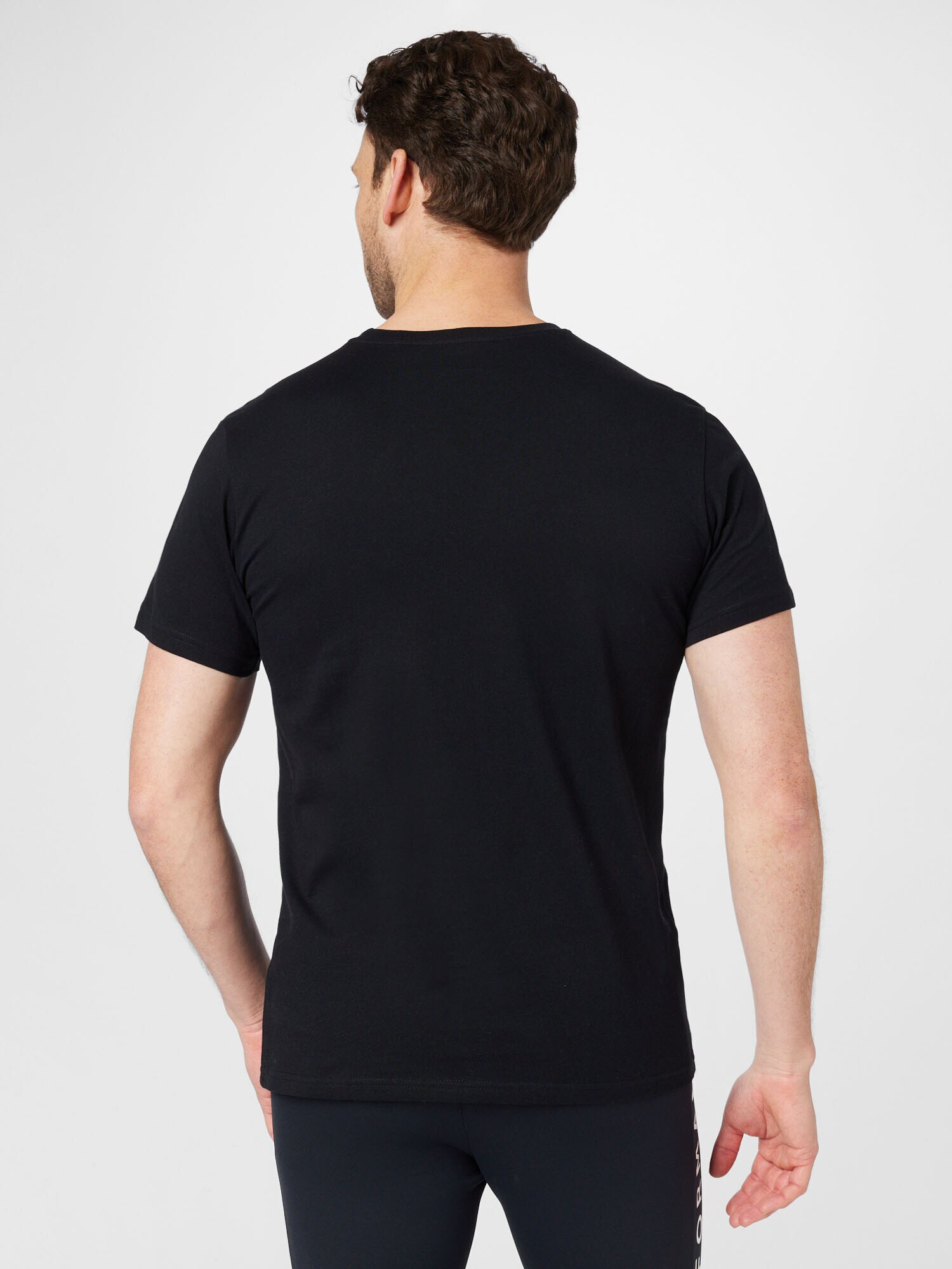 PEAK PERFORMANCE Tricou negru / alb - Pled.ro