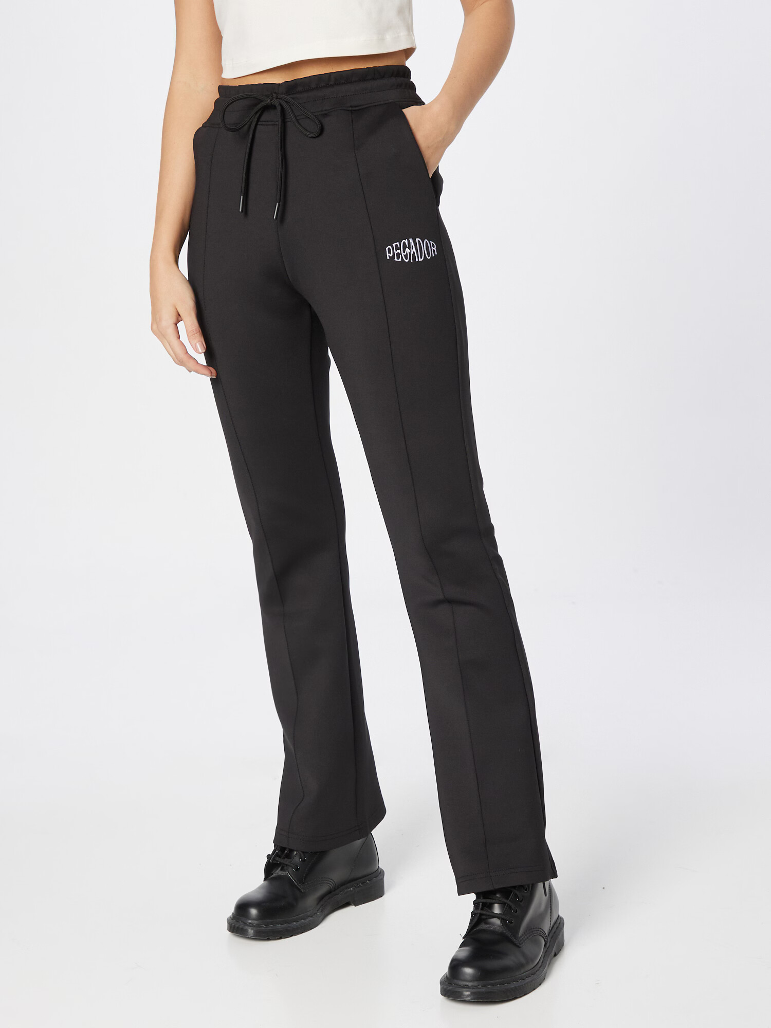 Pegador Pantaloni 'NOLA' negru / alb - Pled.ro