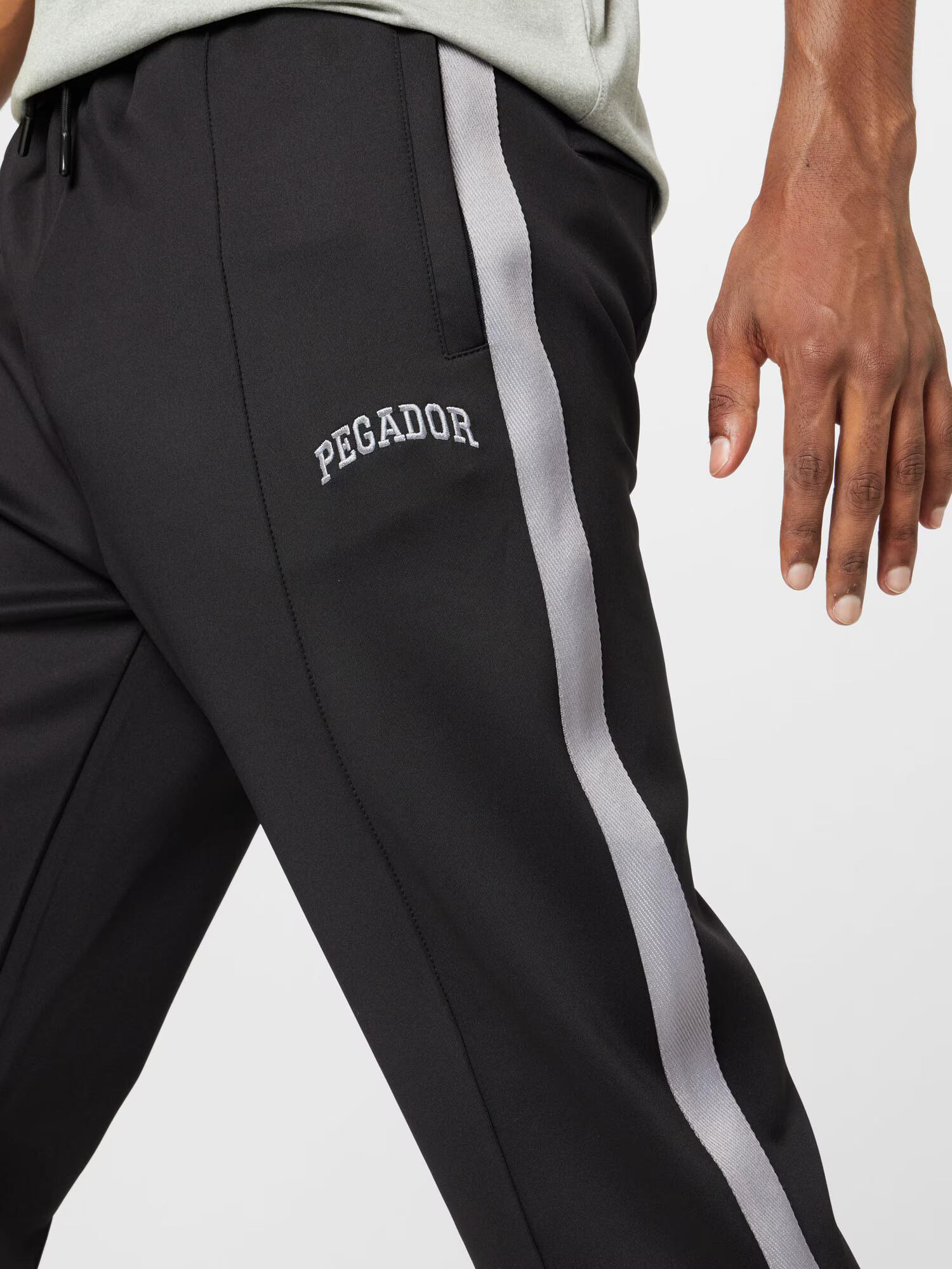 Pegador Pantaloni 'PHANTOM' gri deschis / negru / alb - Pled.ro