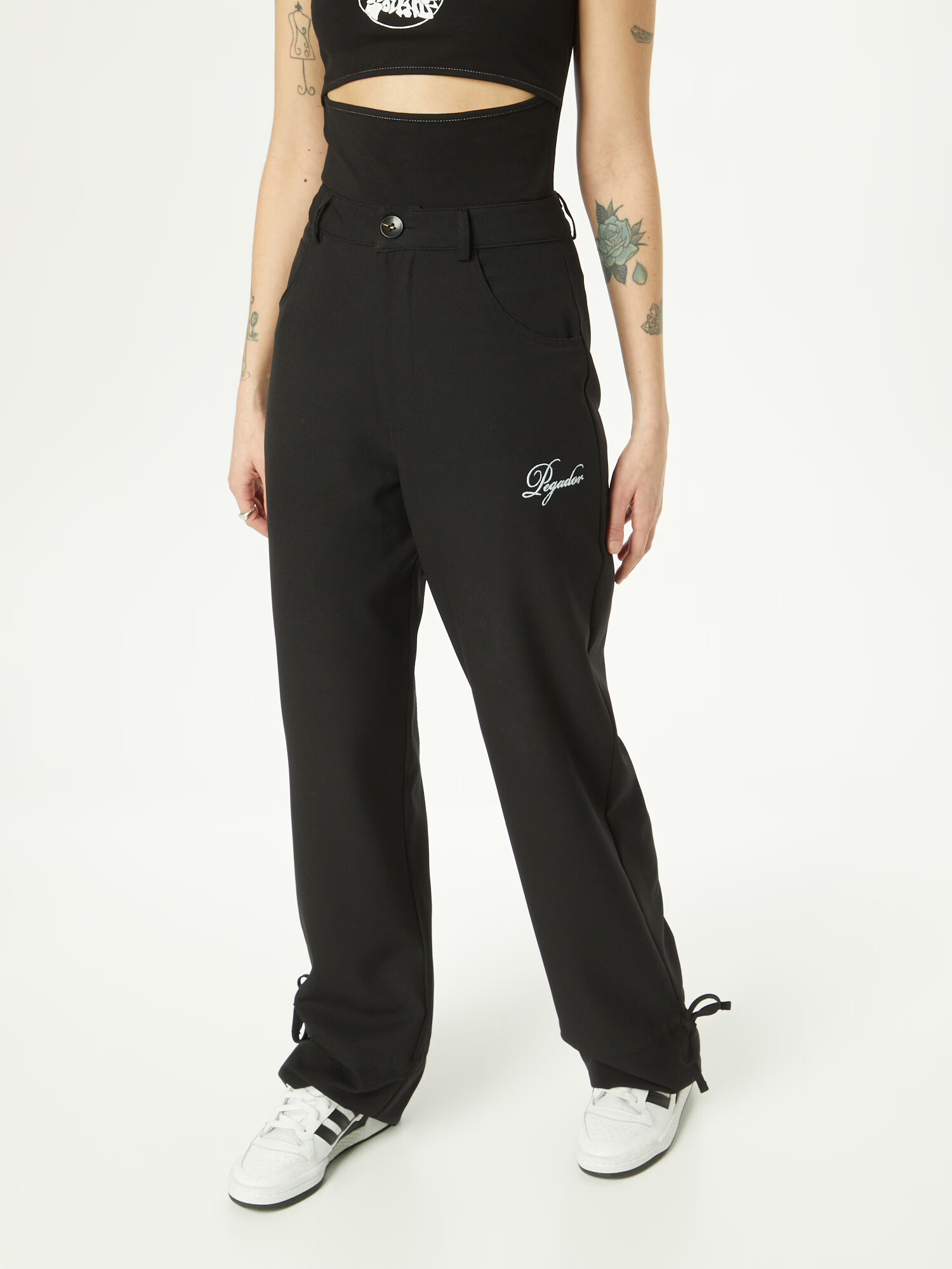 Pegador Pantaloni 'TORONTO' negru / alb - Pled.ro