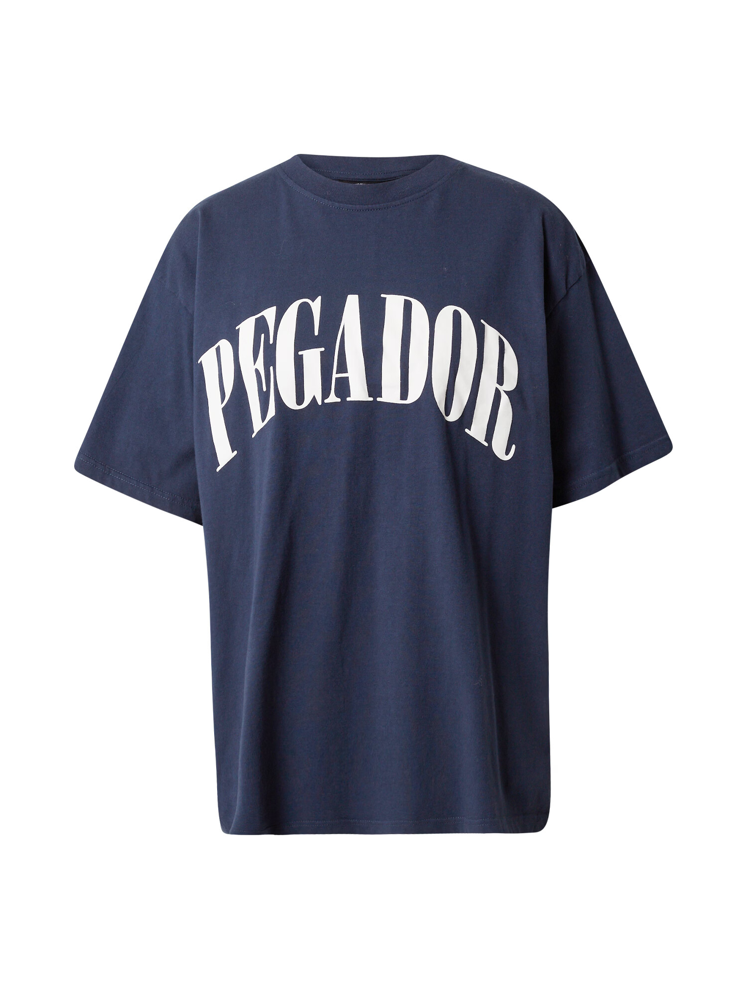 Pegador Tricou 'MIAMI' bleumarin / alb - Pled.ro