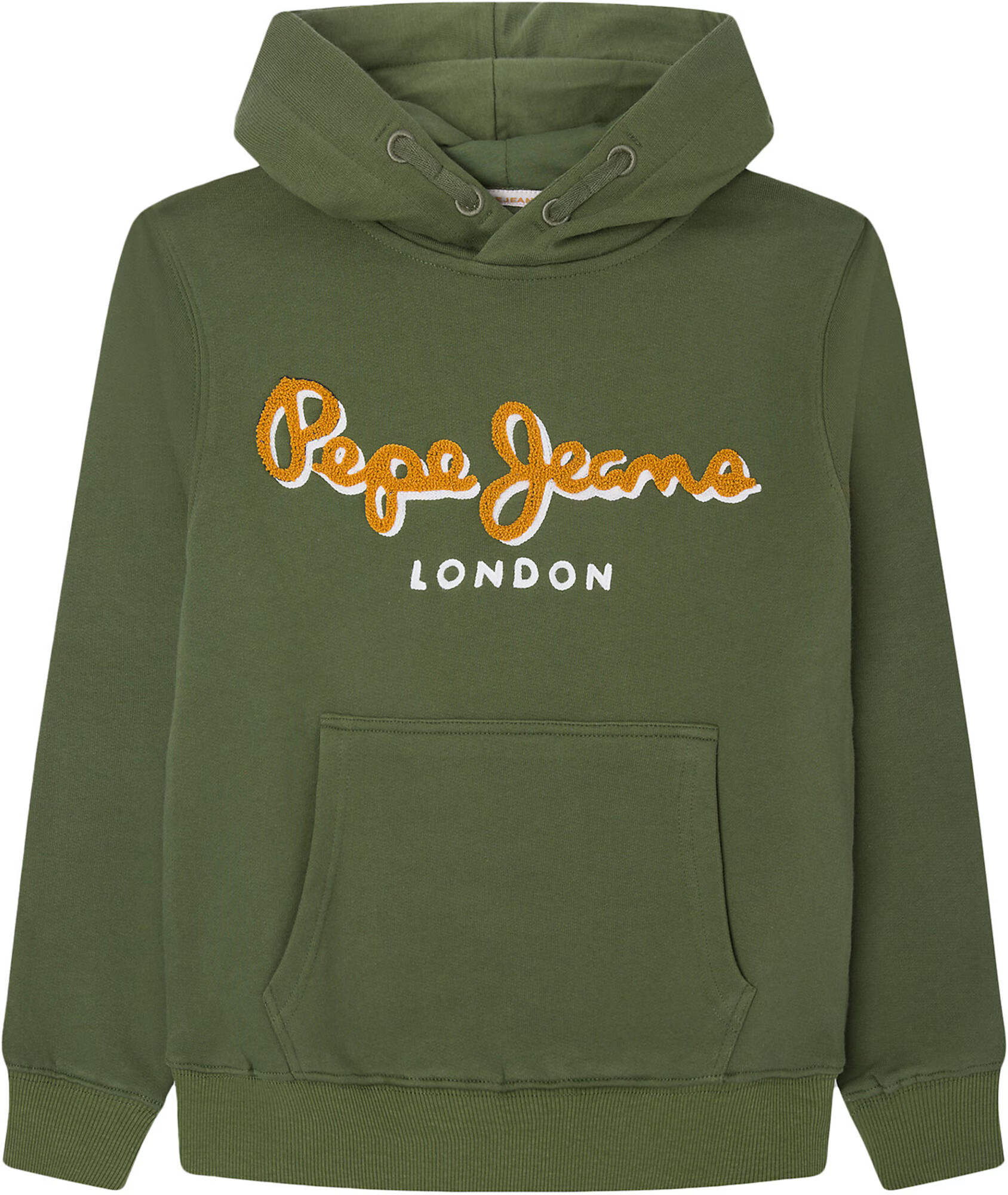 Pepe Jeans Bluză de molton galben / kaki / alb - Pled.ro