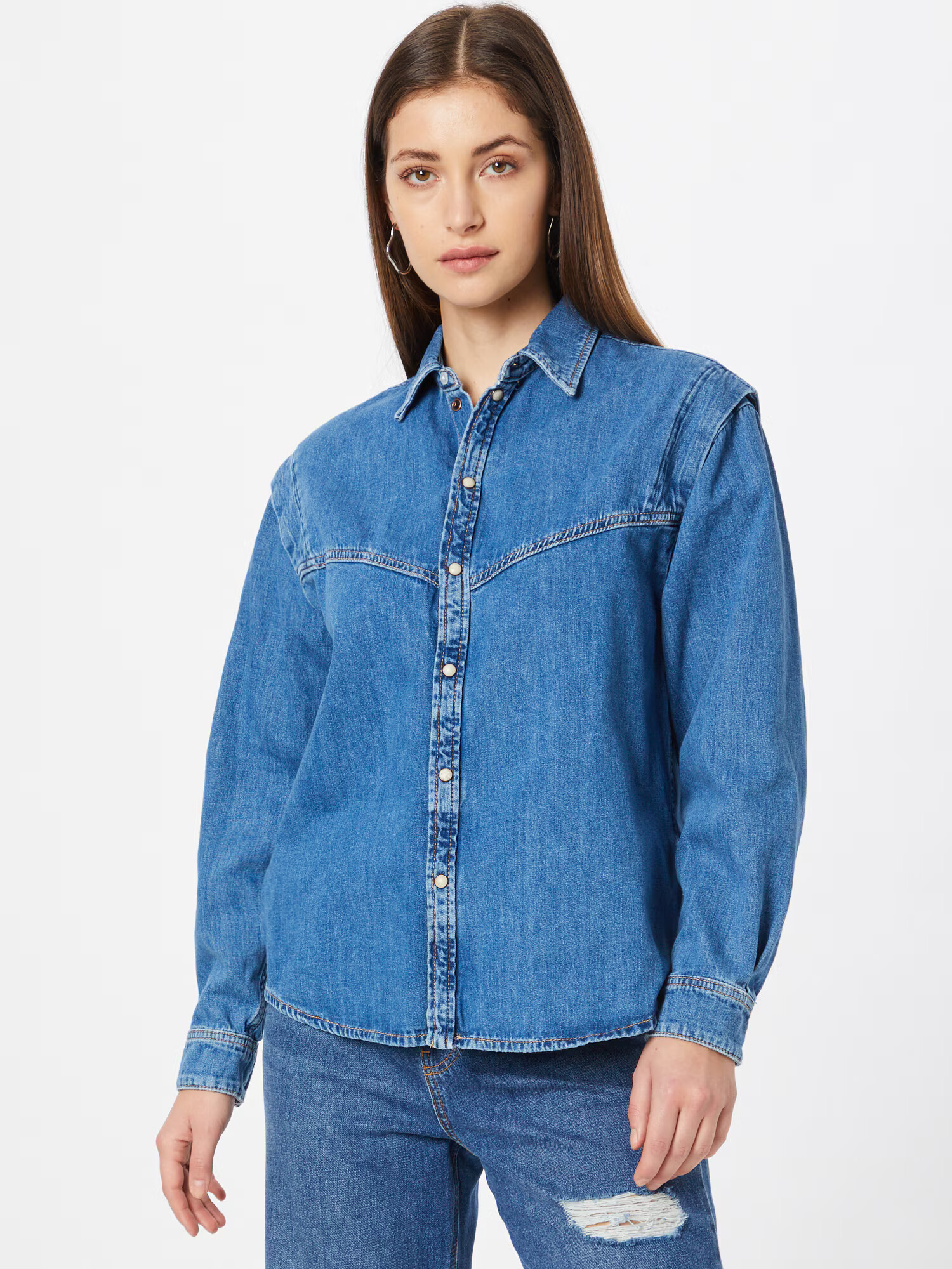 Pepe Jeans Bluză 'EVE' albastru denim - Pled.ro