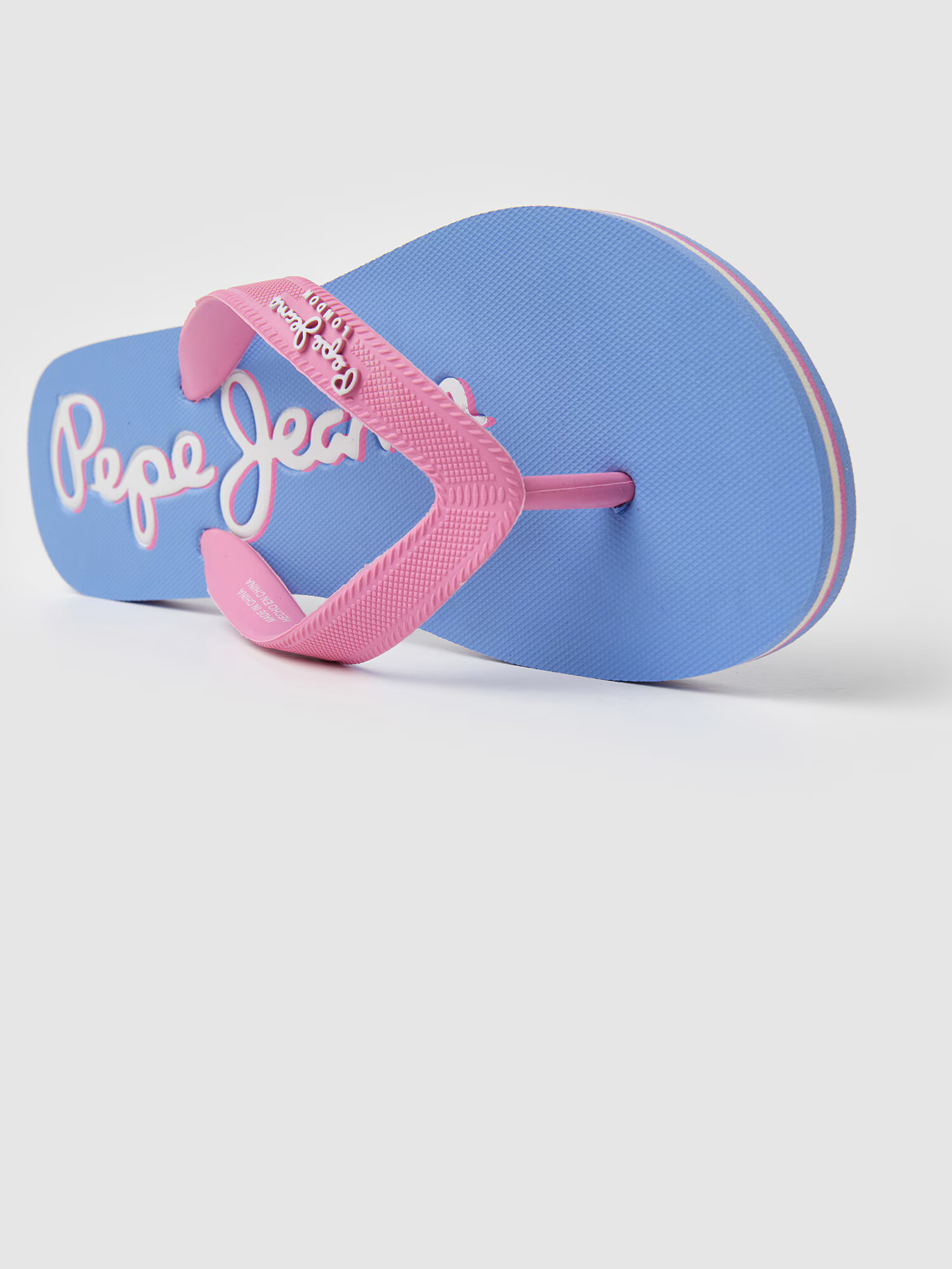 Pepe Jeans Flip-flops 'BAY BEACH' albastru / roz deschis - Pled.ro