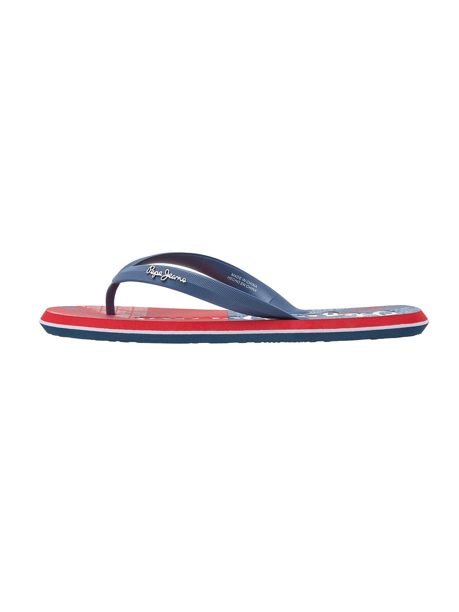 Pepe Jeans Flip-flops bleumarin / roșu - Pled.ro