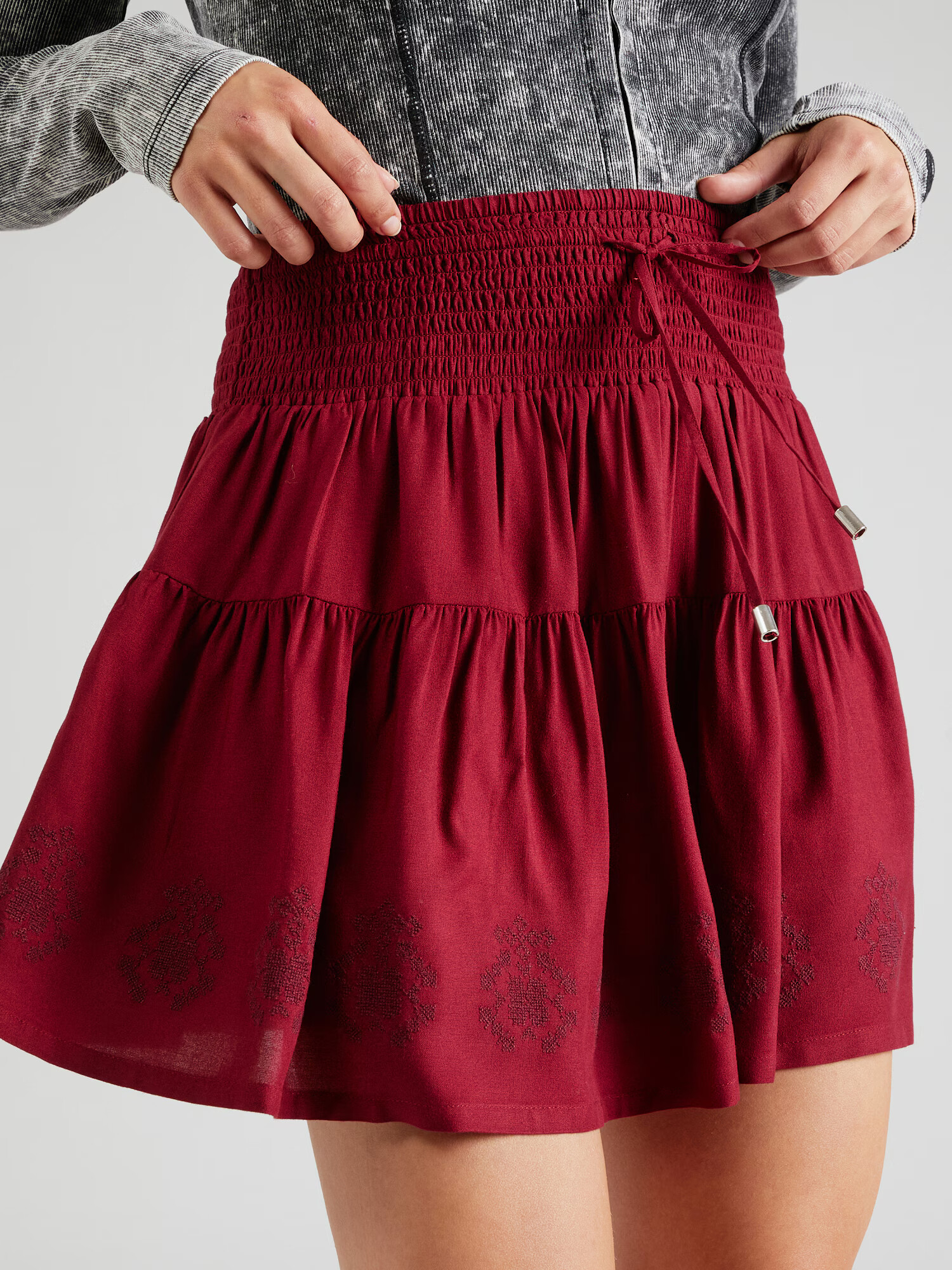 Pepe Jeans Fustă 'FRANCINA' roșu burgundy - Pled.ro