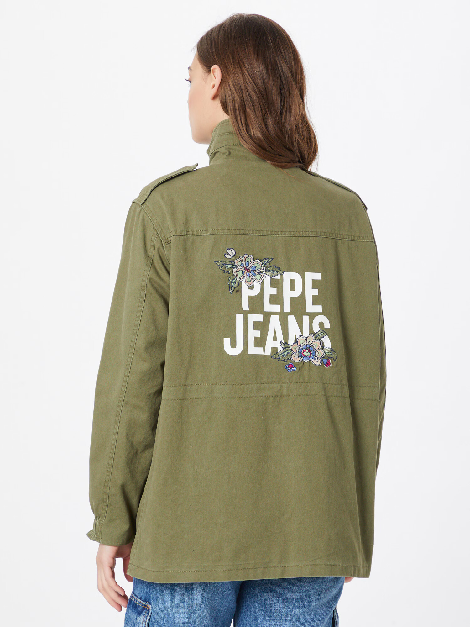 Pepe Jeans Geacă de primăvară-toamnă 'FILIPA' verde / mai multe culori - Pled.ro