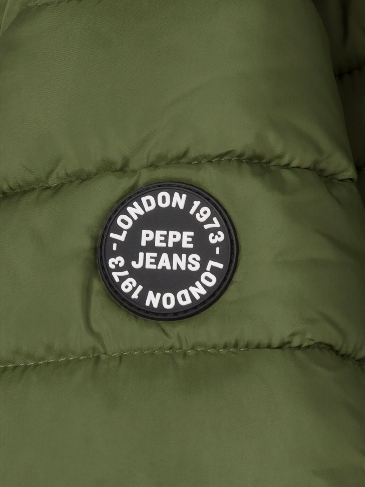 Pepe Jeans Geacă de primăvară-toamnă 'GREYSTOKE' verde închis / alb - Pled.ro