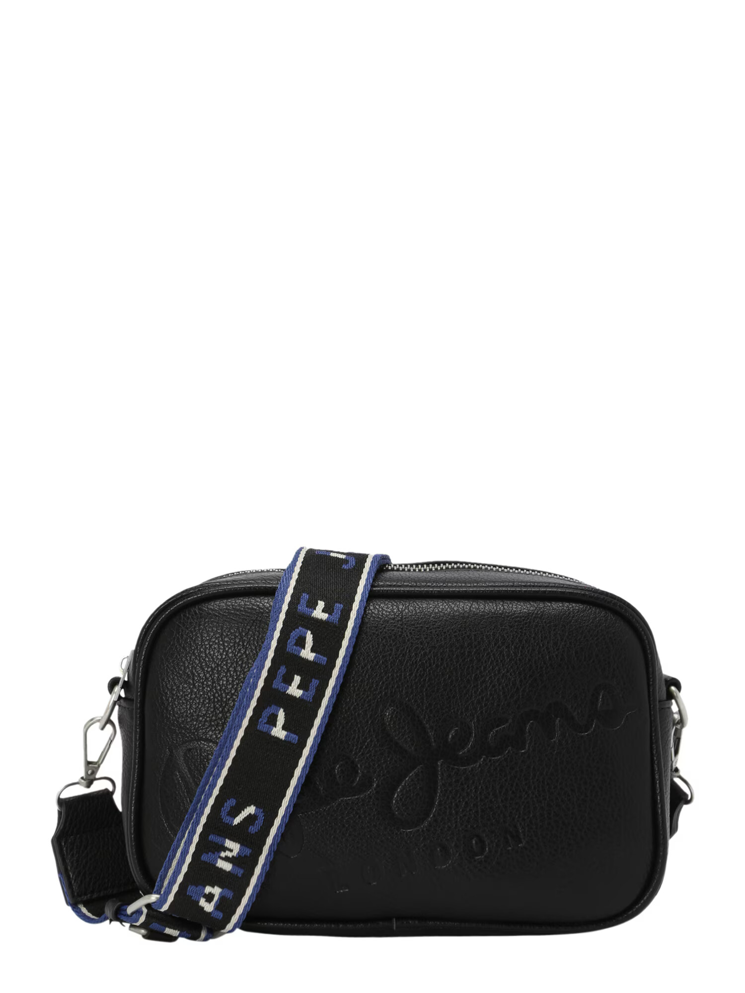 Pepe Jeans Geantă de umăr 'Bassy' bleumarin / negru / alb - Pled.ro