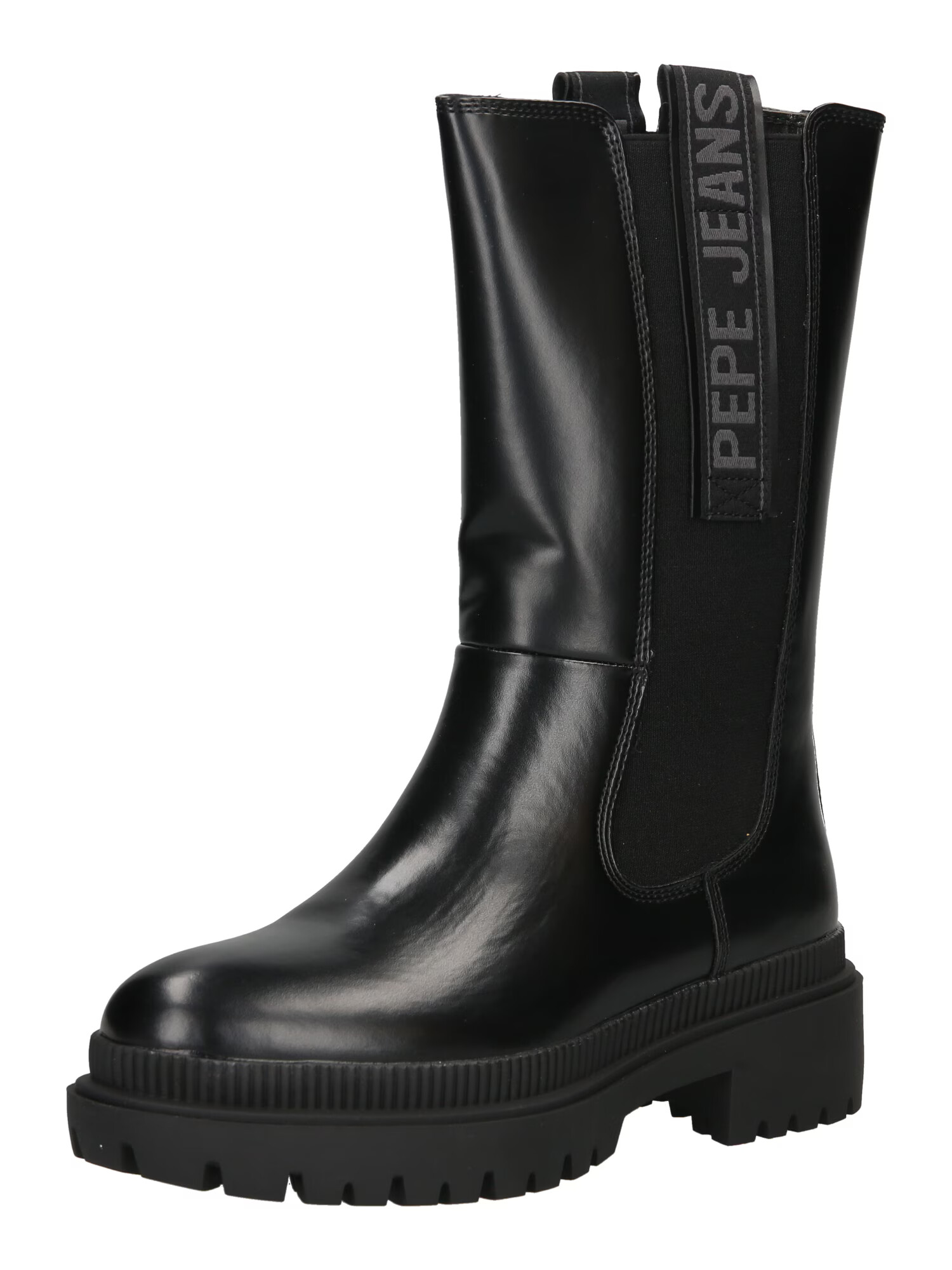 Pepe Jeans Ghete chelsea 'BETTLE WILD' gri metalic / negru - Pled.ro