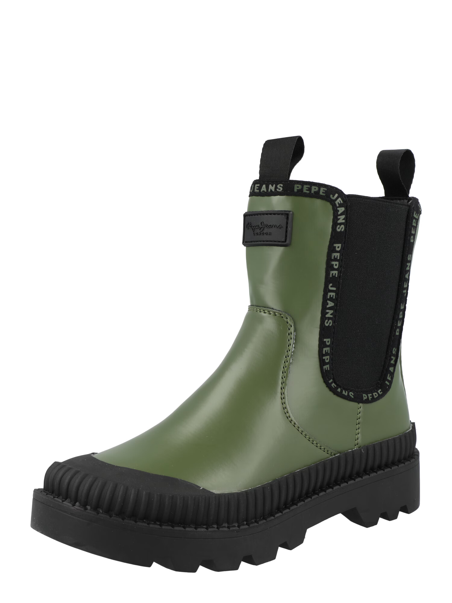 Pepe Jeans Ghete chelsea verde / negru - Pled.ro