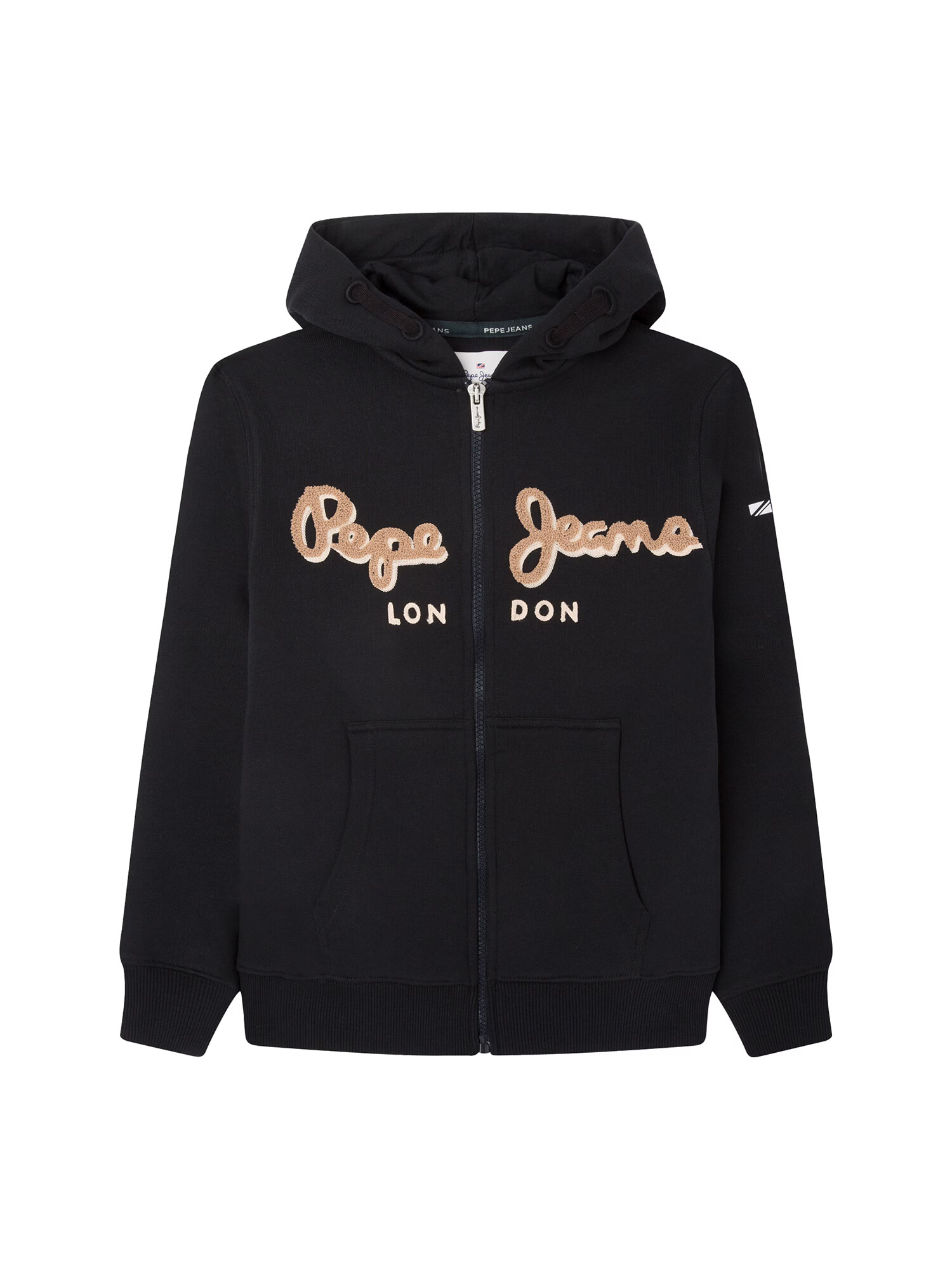 Pepe Jeans Hanorac crem / maro deschis / negru - Pled.ro